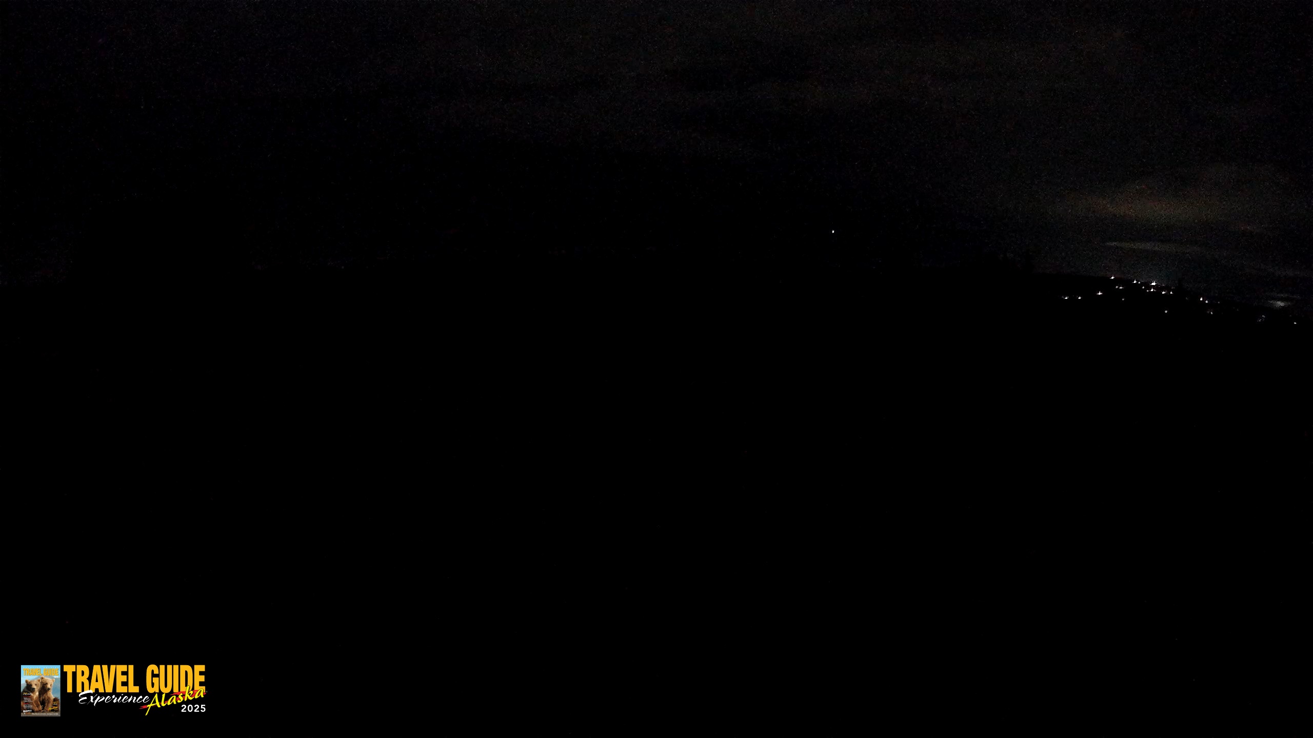 Snapshot of Homer Alaska Northern Lights Live Cam taken Aug 23, 2026, 1:26am AKDT
