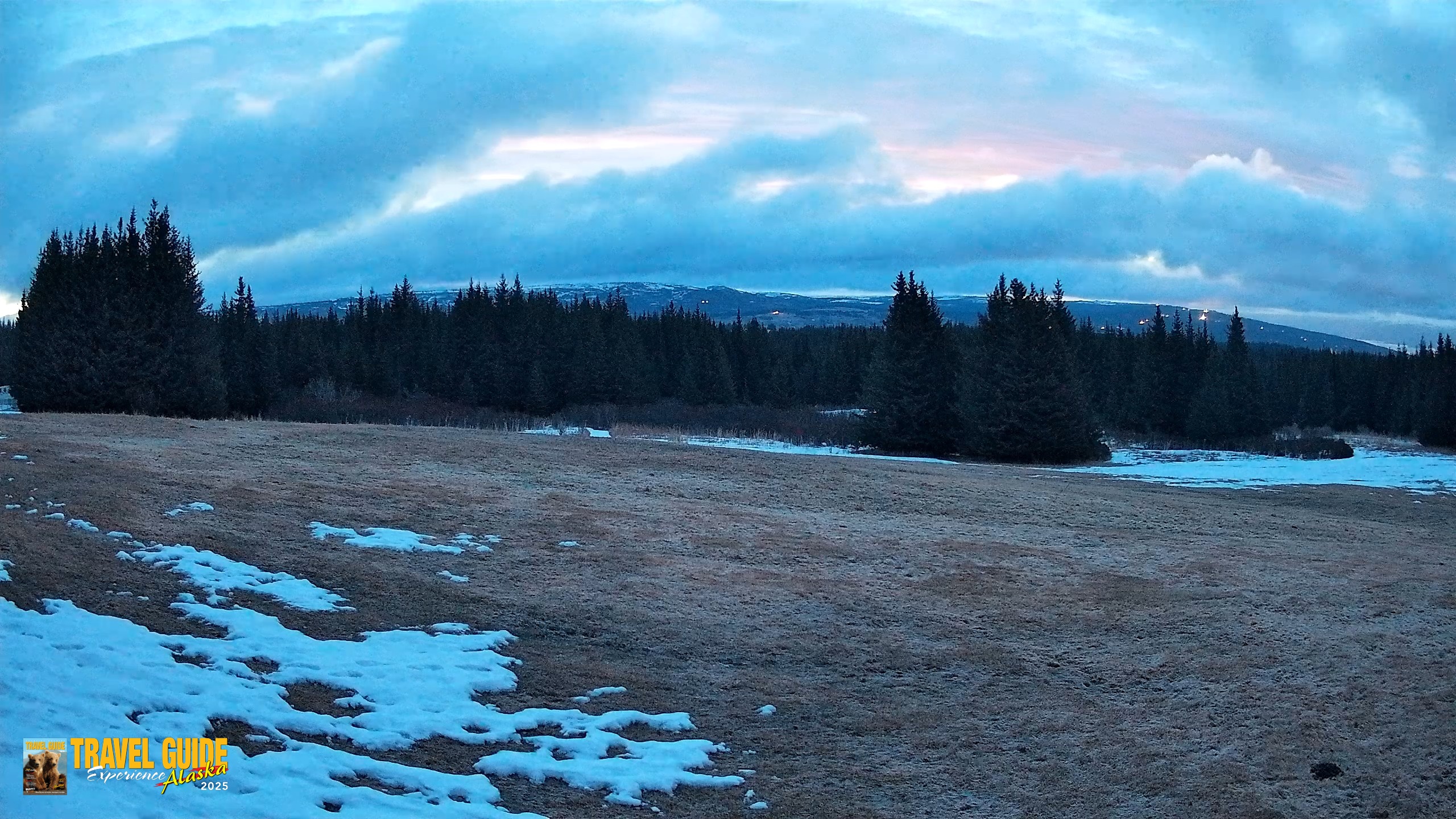 Snapshot of Homer Alaska Northern Lights Live Cam taken Apr 21, 2026, 5:13am AKDT