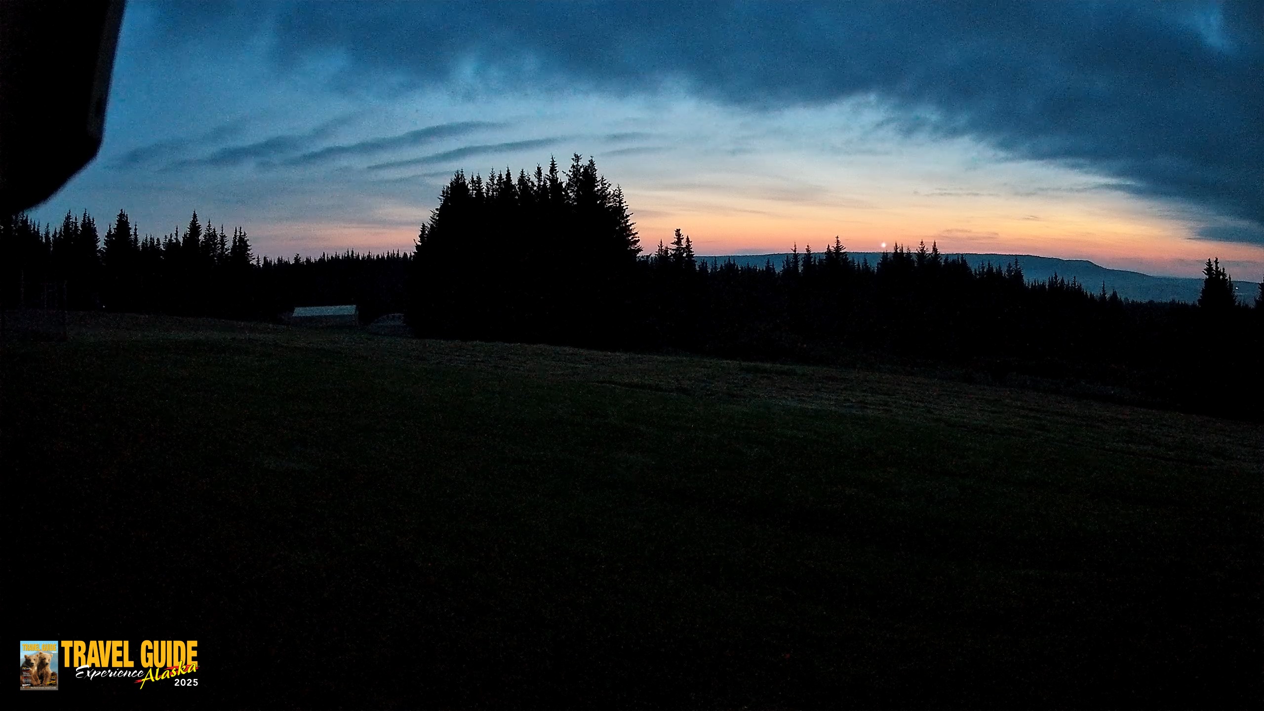 Snapshot of Homer Alaska Northern Lights Live Cam taken Aug 10, 2026, 4:01am AKDT