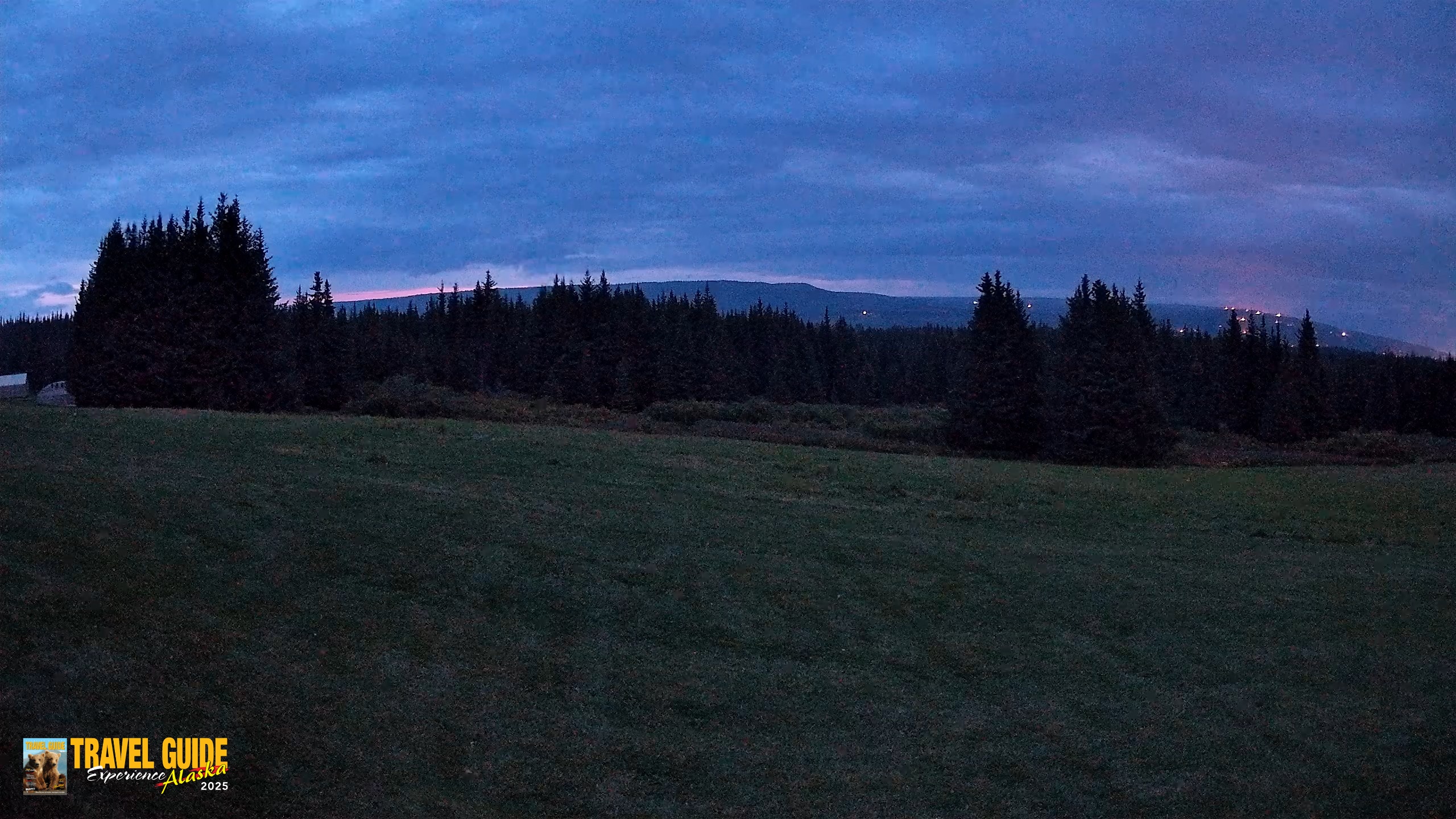 Snapshot of Homer Alaska Northern Lights Live Cam taken Sep 8, 2026, 6:18am AKDT