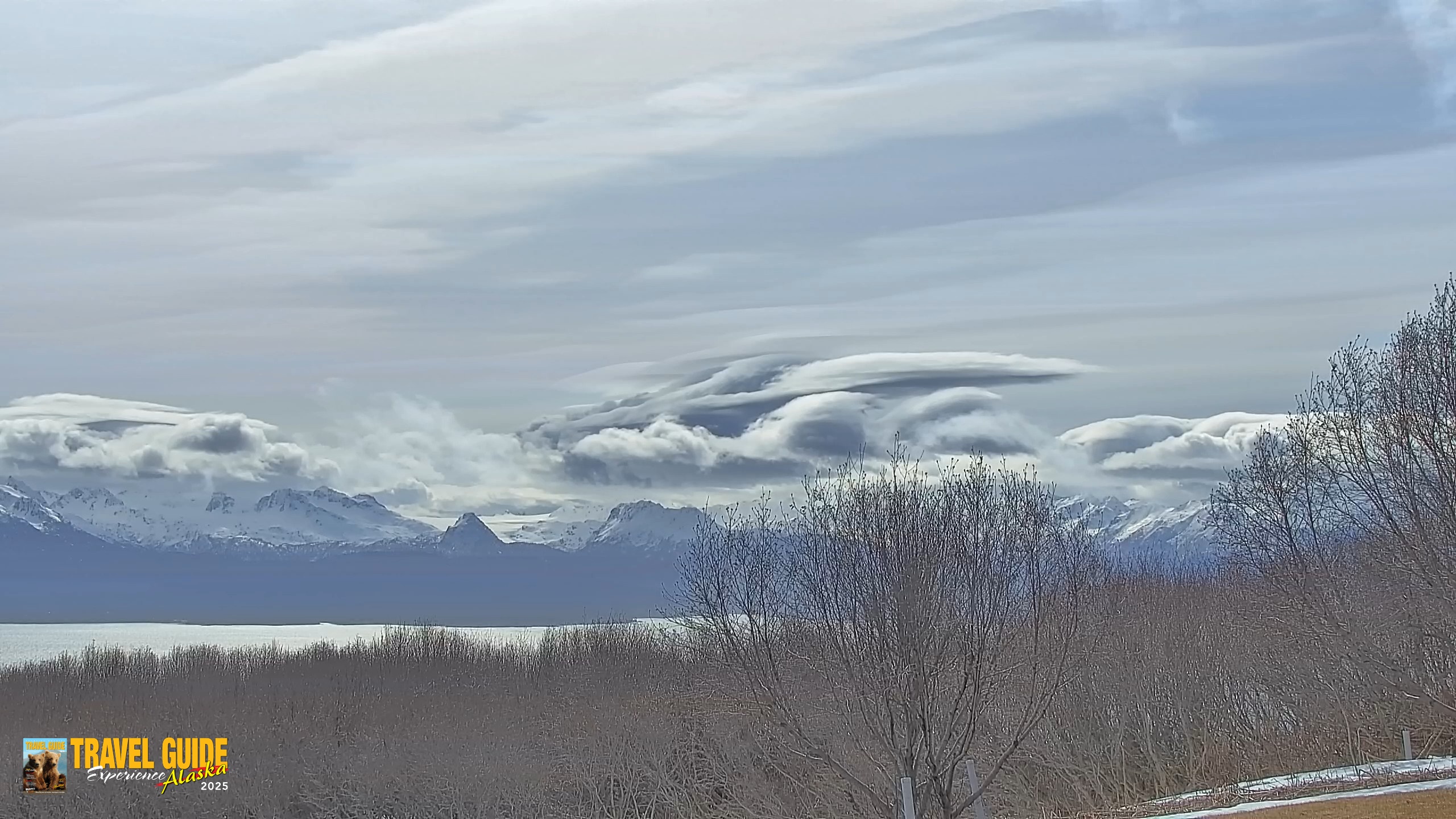Snapshot of Homer Alaska Northern Lights Live Cam taken Apr 21, 2026, 12:12pm AKDT