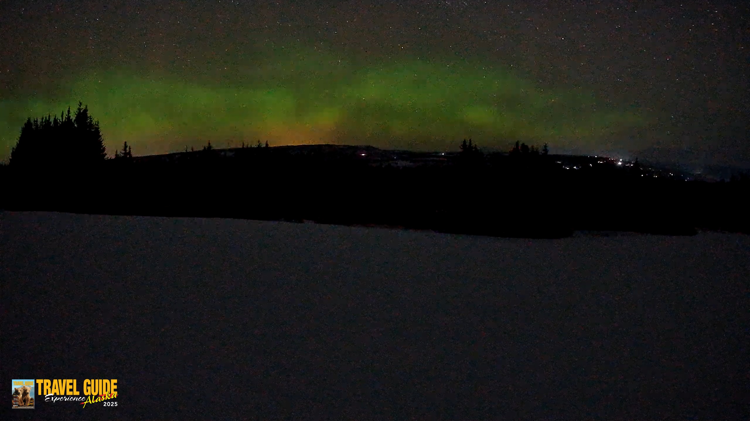 Snapshot of Homer Alaska Northern Lights Live Cam taken Feb 20, 2026, 3:00am AKST