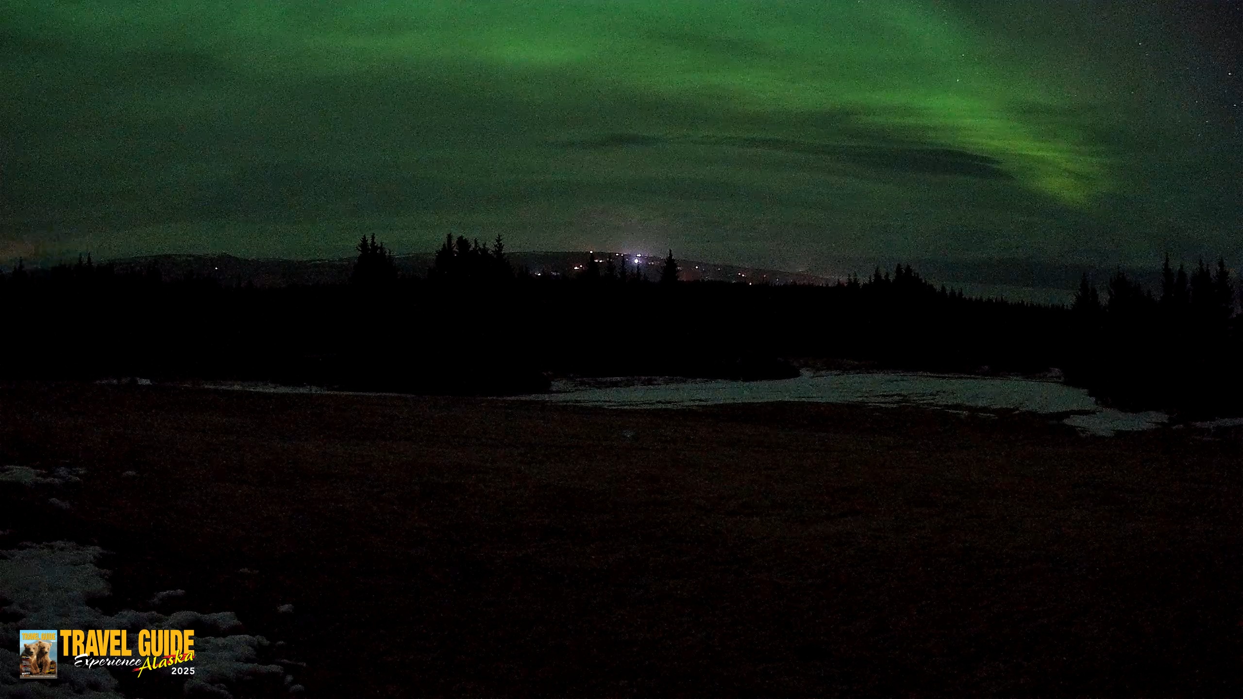 Snapshot of Homer Alaska Northern Lights Live Cam taken Apr 20, 2026, 1:24am AKDT