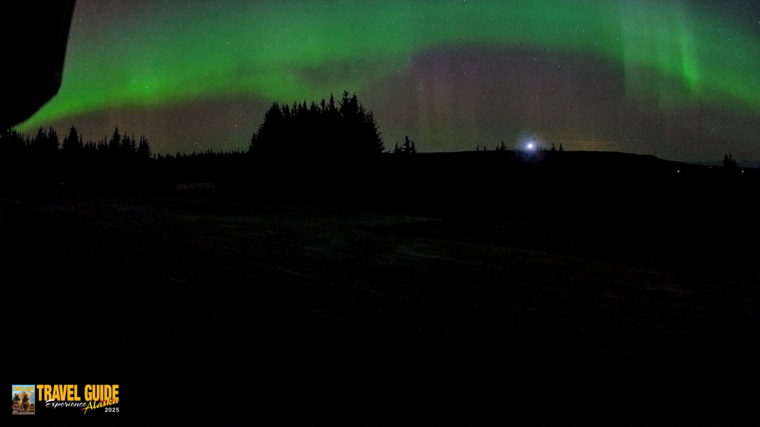 Snapshot of Homer Alaska Northern Lights Live Cam taken Sep 24, 2026, 5:31am AKDT