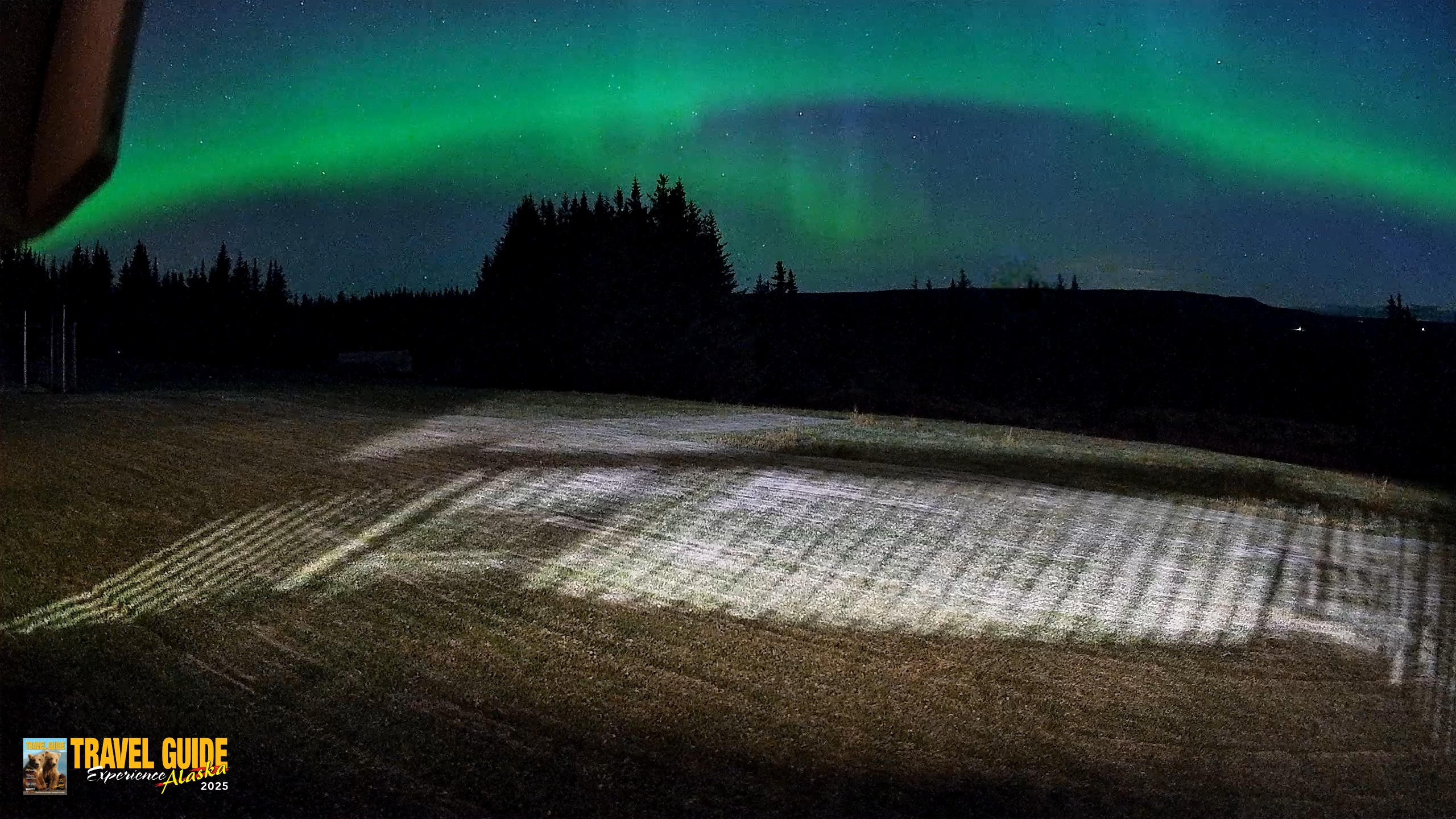 Snapshot of Homer Alaska Northern Lights Live Cam taken Sep 24, 2026, 7:35am AKDT