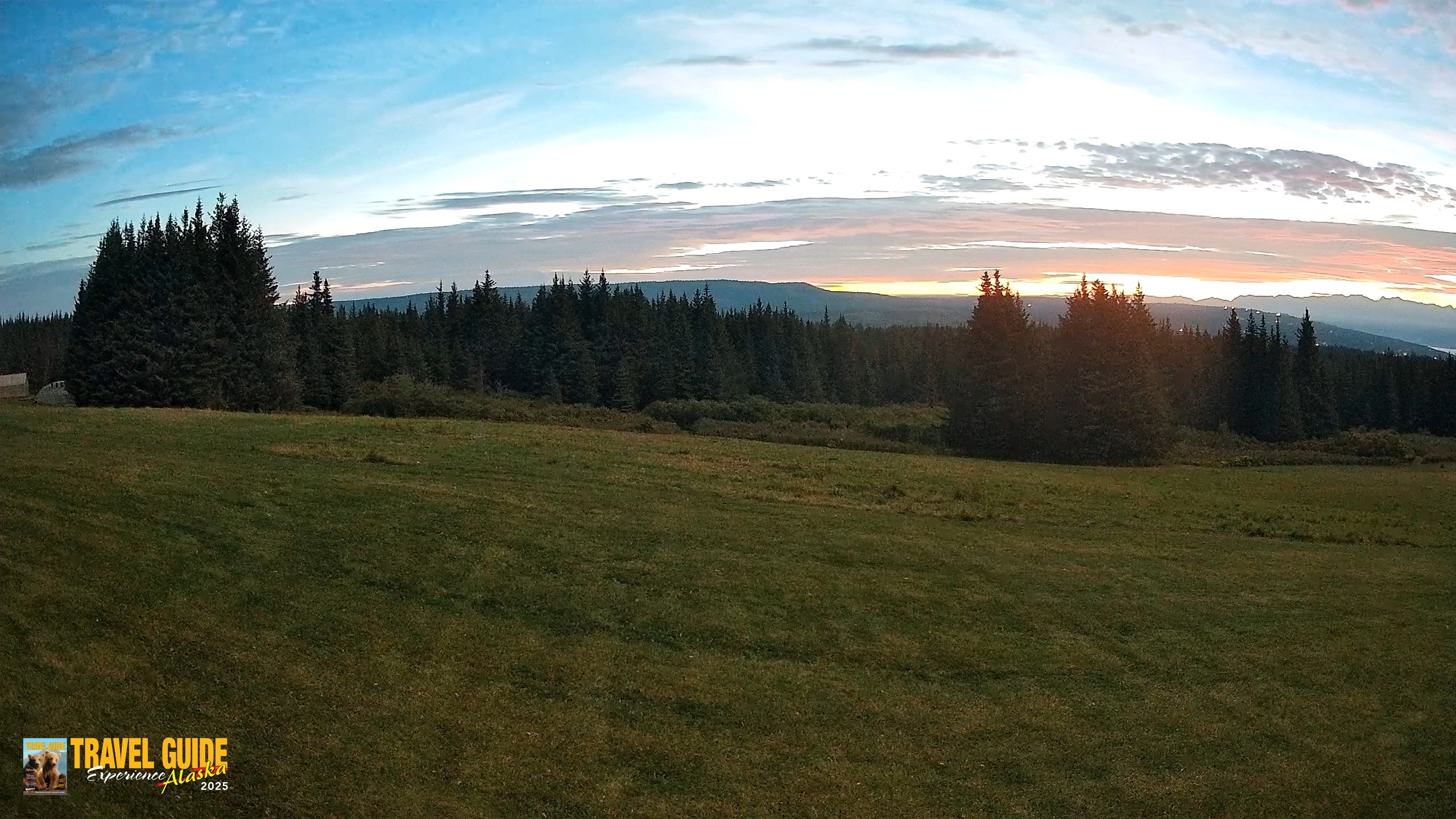 Snapshot of Homer Alaska Northern Lights Live Cam taken Sep 3, 2026, 5:41am AKDT