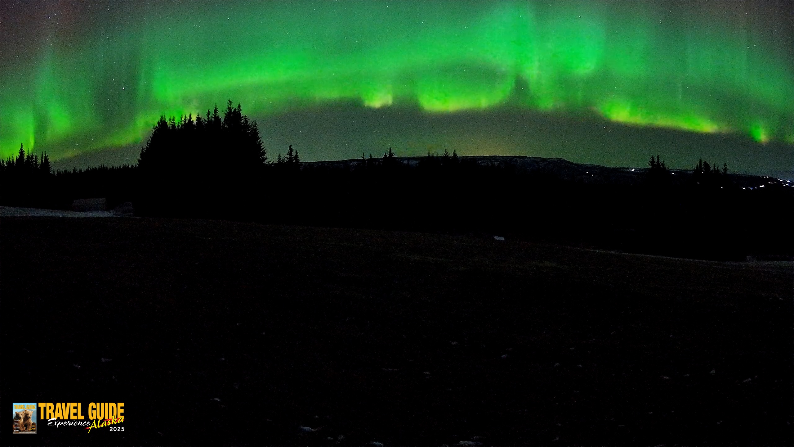 Snapshot of Homer Alaska Northern Lights Live Cam taken Dec 21, 2025, 6:07am AKST