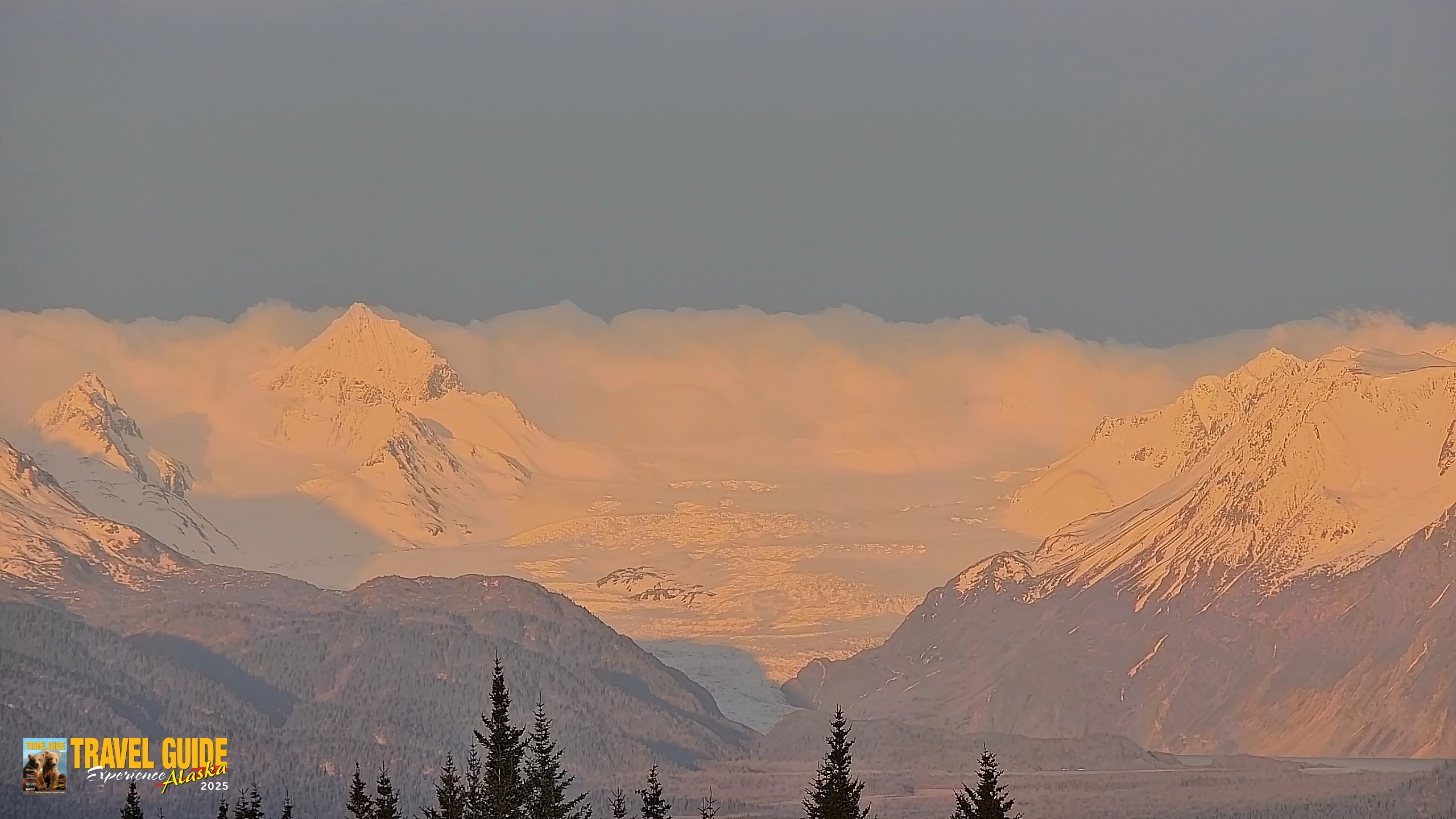 Snapshot of Homer Alaska Northern Lights Live Cam taken May 19, 2026, 10:08pm AKDT