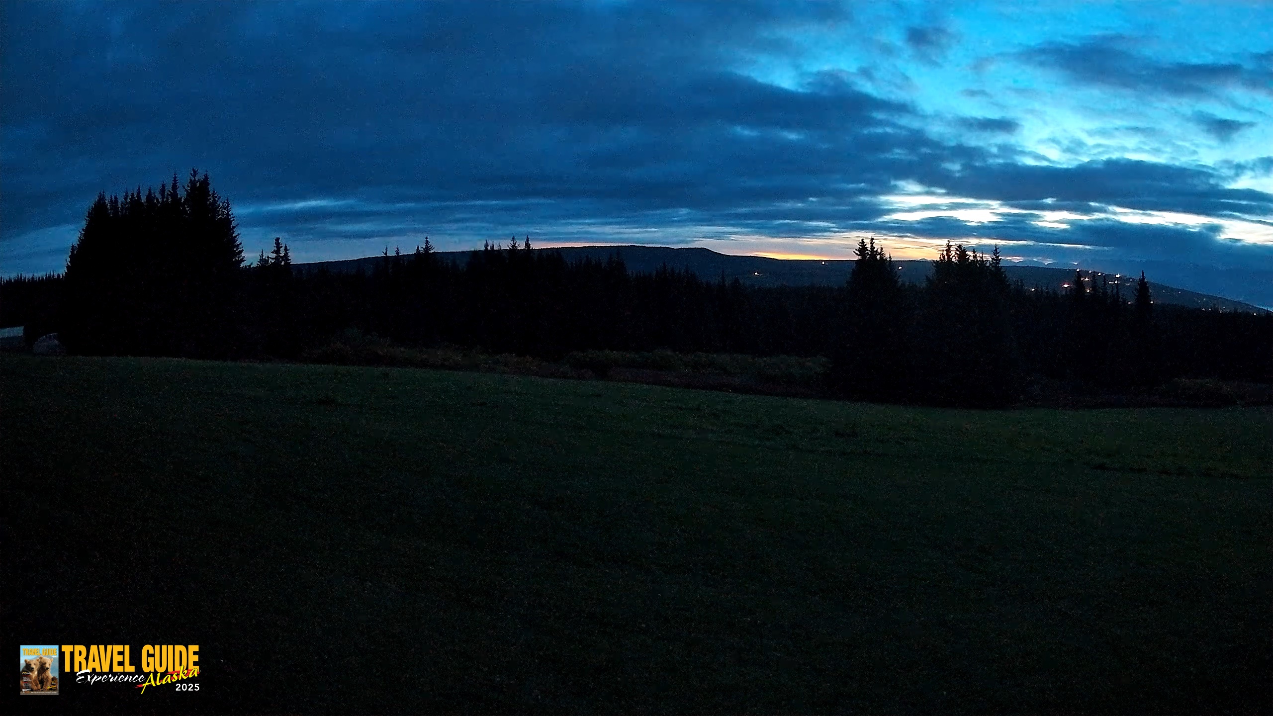 Snapshot of Homer Alaska Northern Lights Live Cam taken Sep 22, 2026, 6:30am AKDT