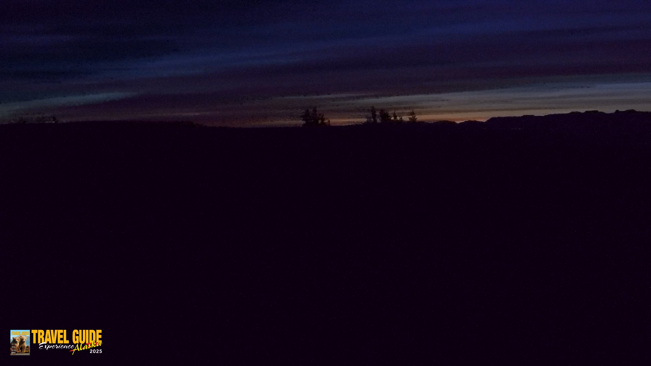 Snapshot of Homer Alaska Northern Lights Live Cam taken Aug 24, 2026, 5:26am AKDT