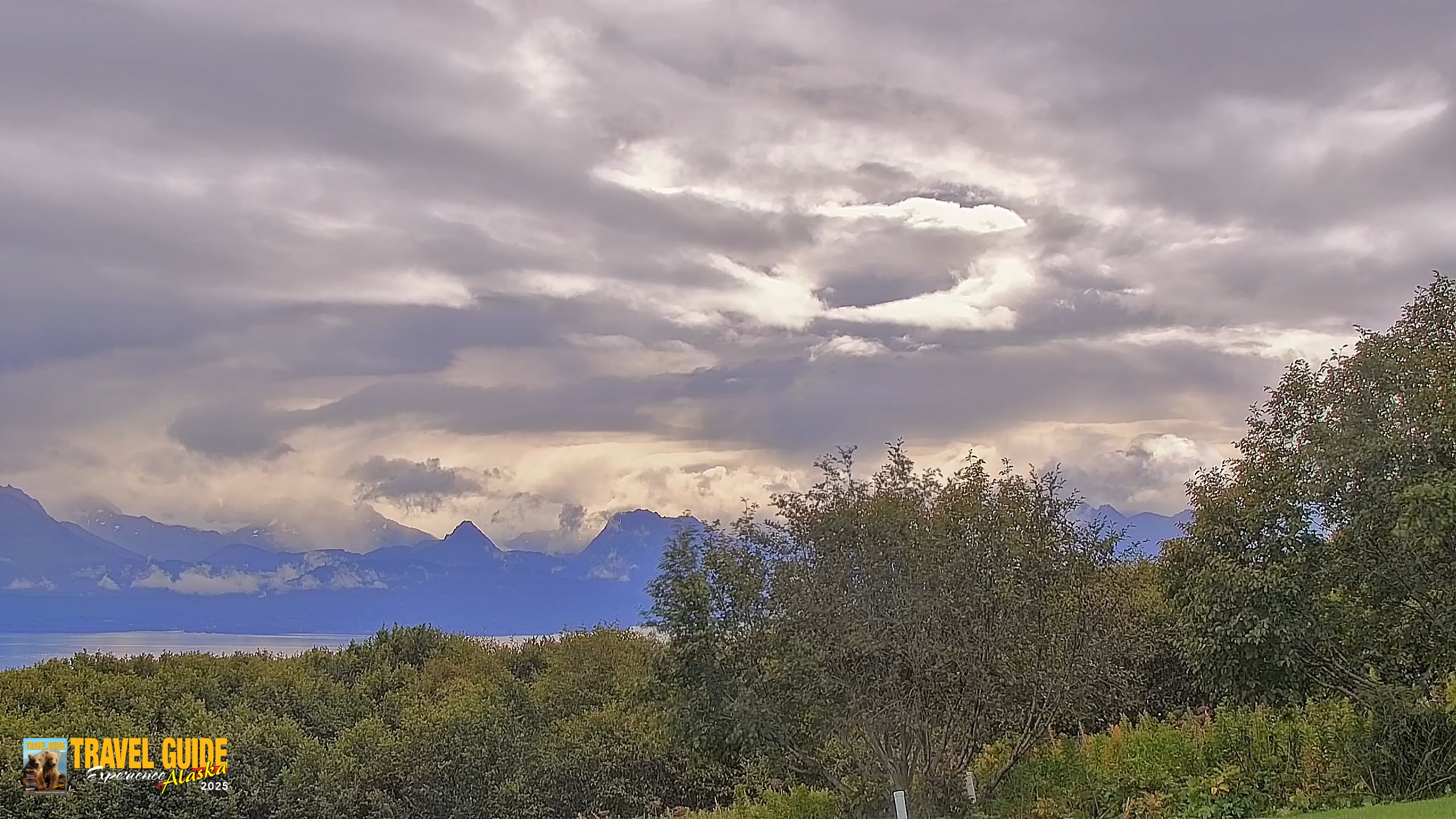 Snapshot of Homer Alaska Northern Lights Live Cam taken Sep 21, 2026, 1:10pm AKDT
