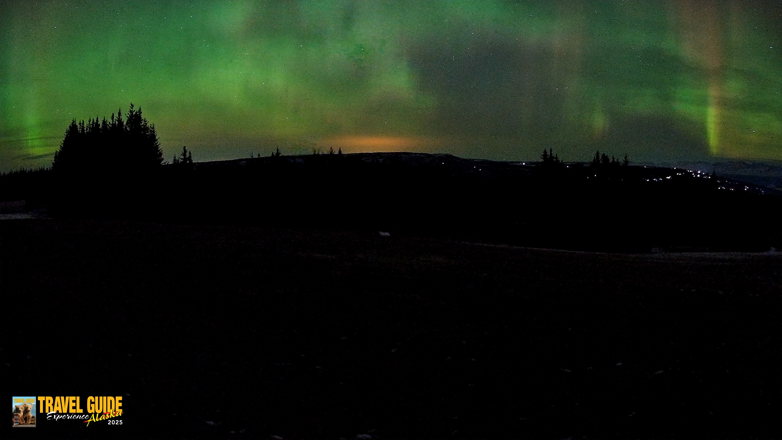 Snapshot of Homer Alaska Northern Lights Live Cam taken Dec 23, 2025, 11:41pm AKST