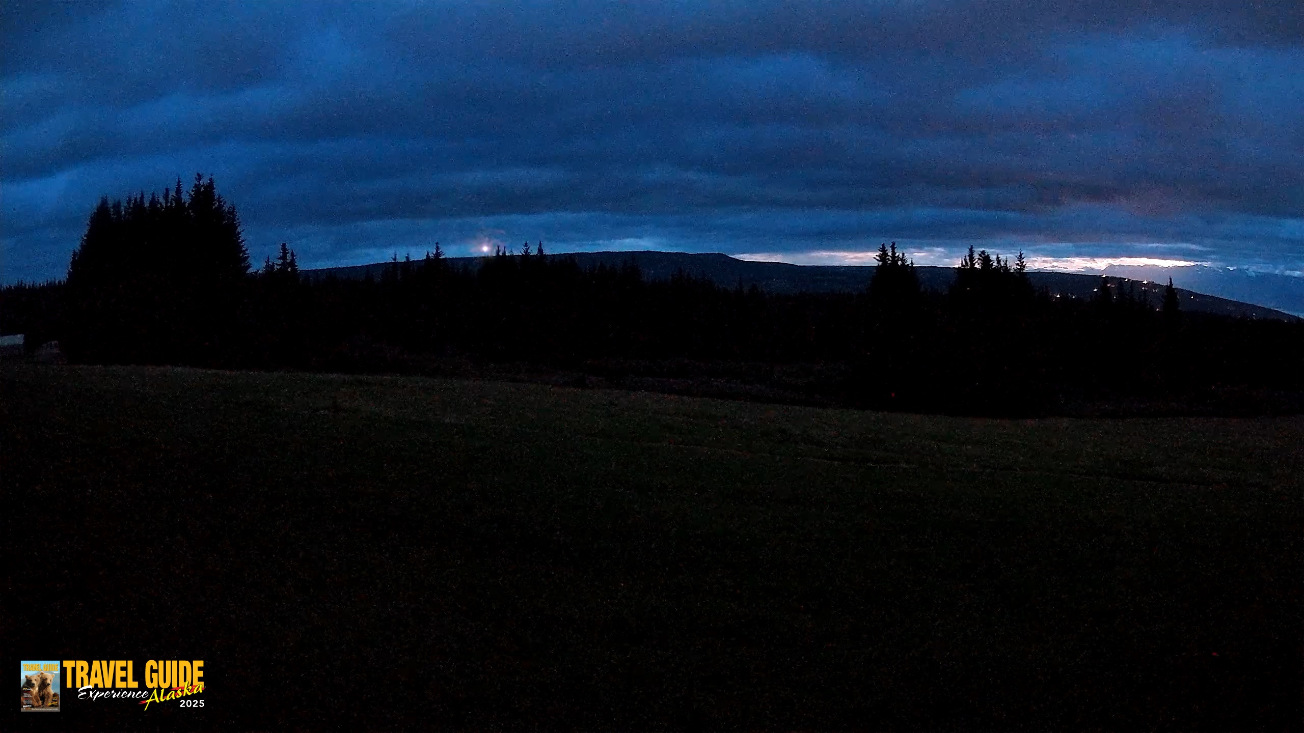 Snapshot of Homer Alaska Northern Lights Live Cam taken Aug 17, 2026, 4:56am AKDT