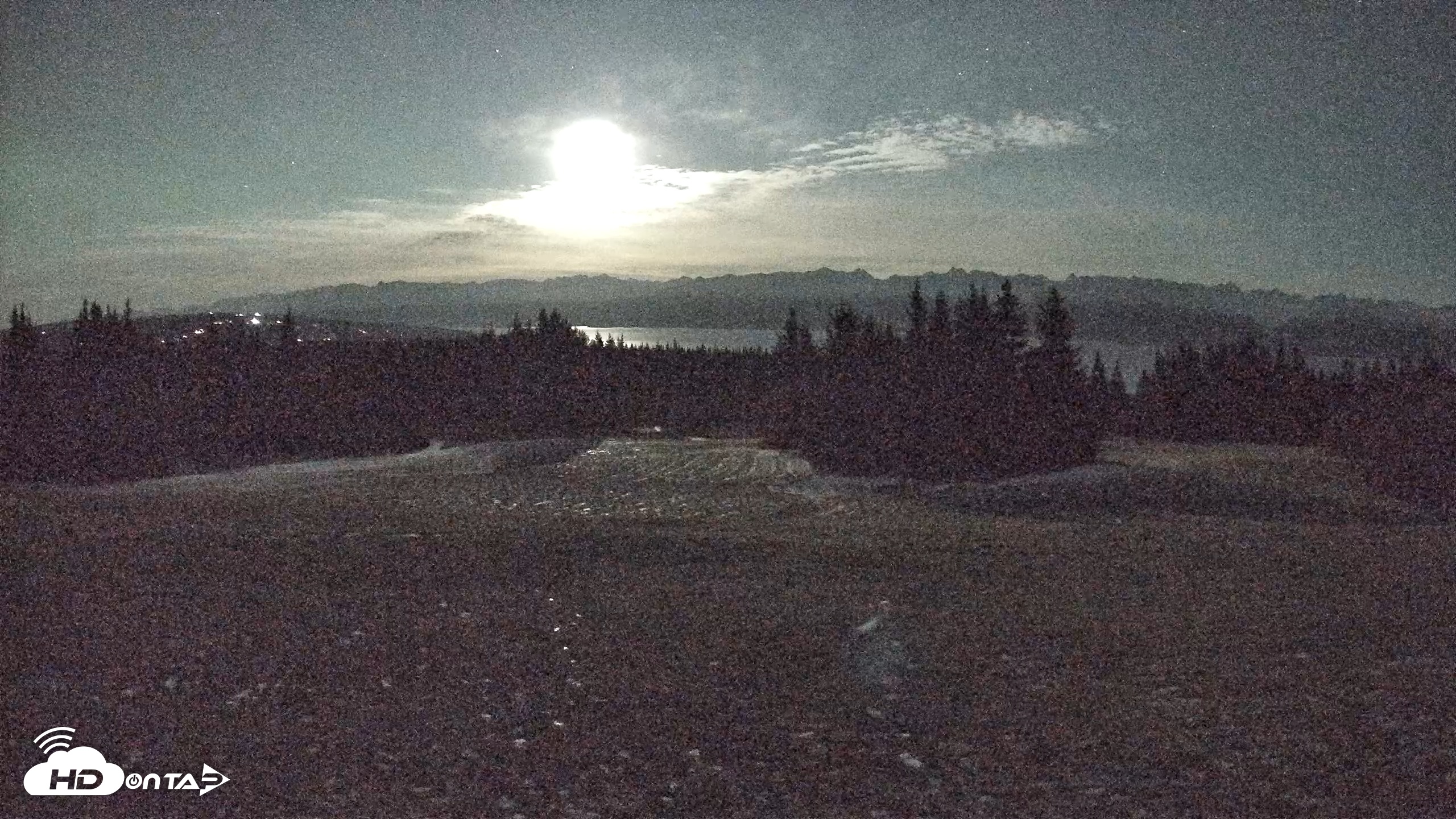 Snapshot of Homer Alaska Northern Lights Live Cam taken Dec 9, 2025, 11:47pm AKST