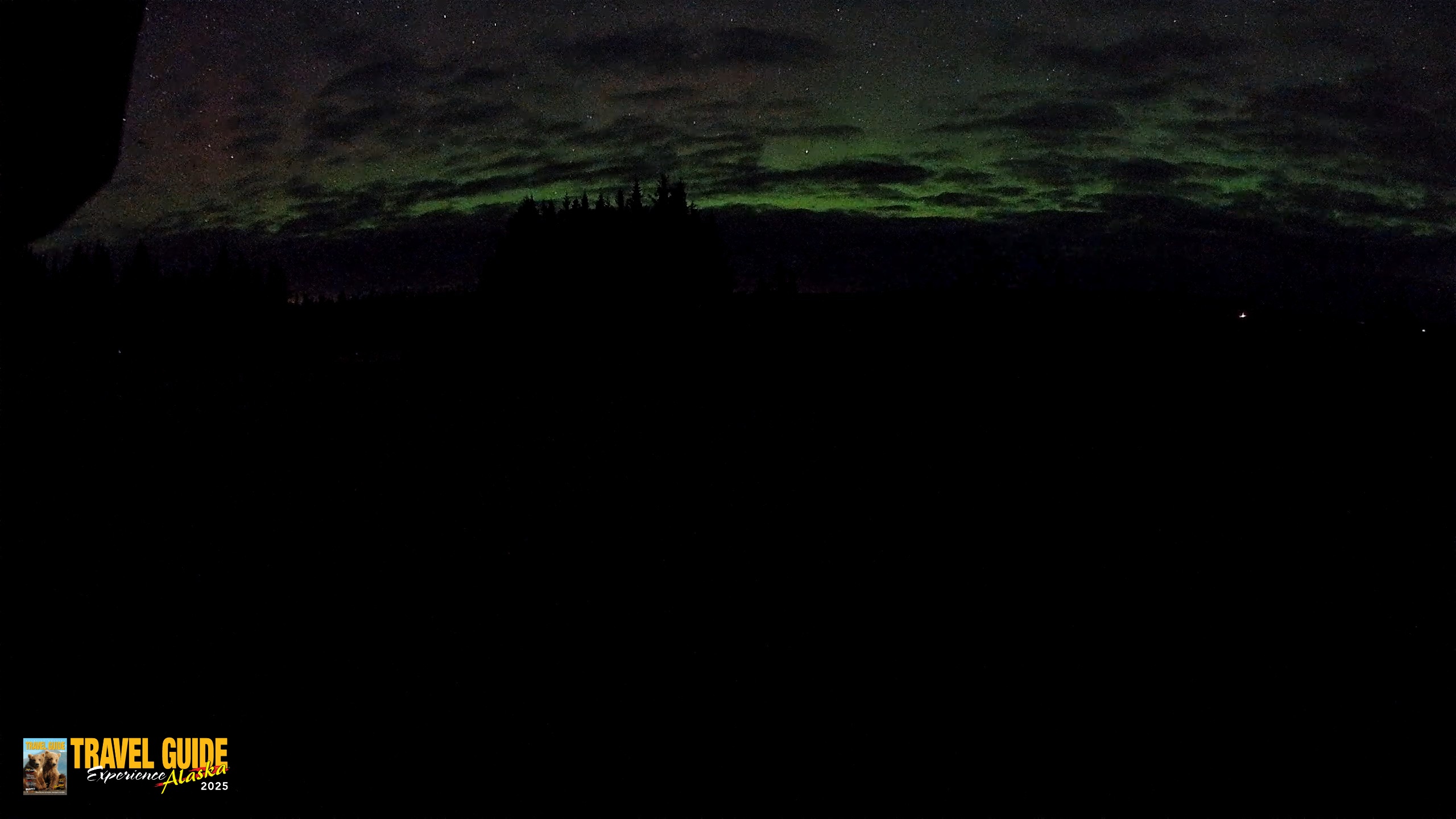 Snapshot of Homer Alaska Northern Lights Live Cam taken Oct 8, 2026, 4:20am AKDT