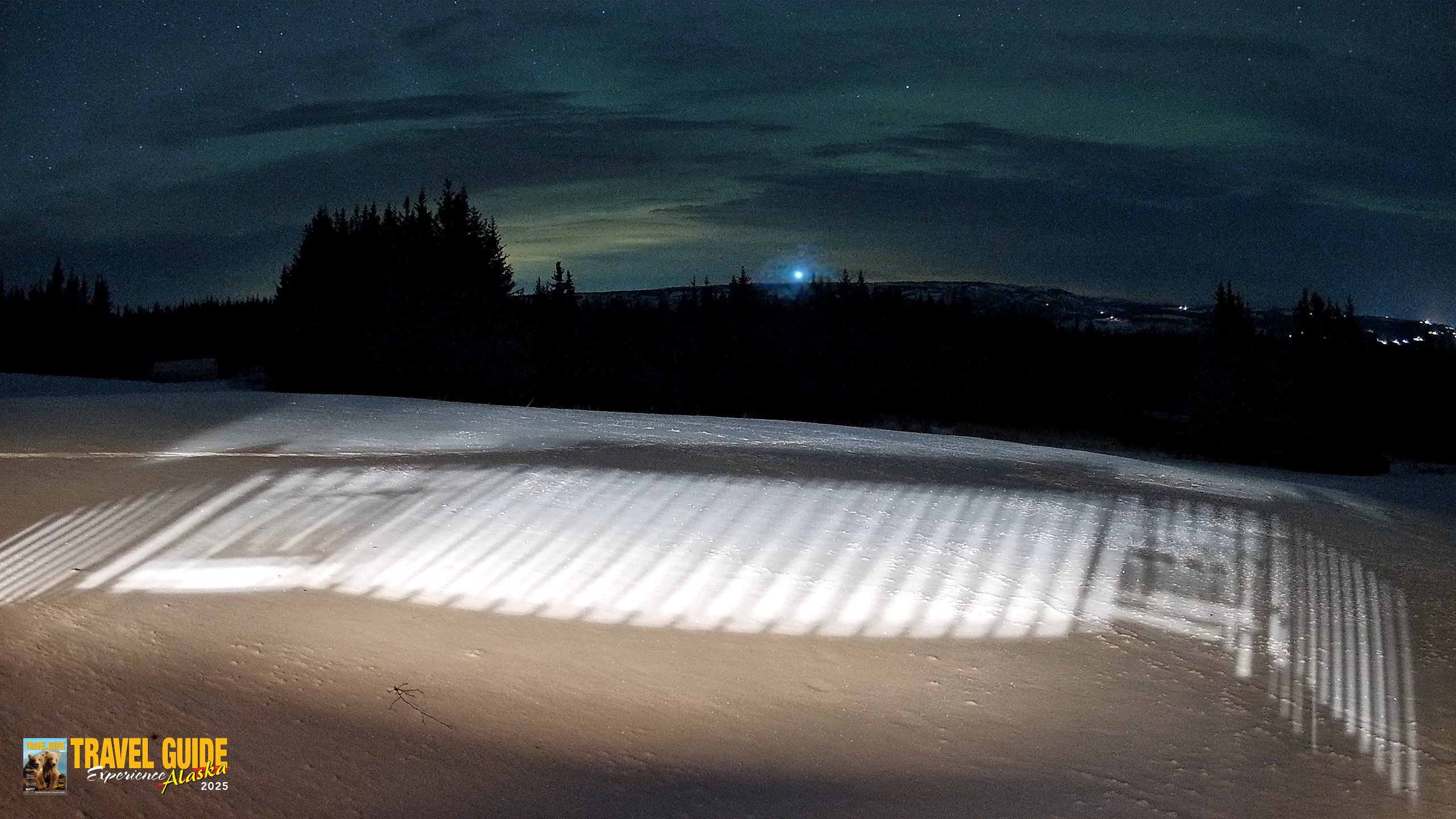 Snapshot of Homer Alaska Northern Lights Live Cam taken Jan 19, 2026, 8:23pm AKST