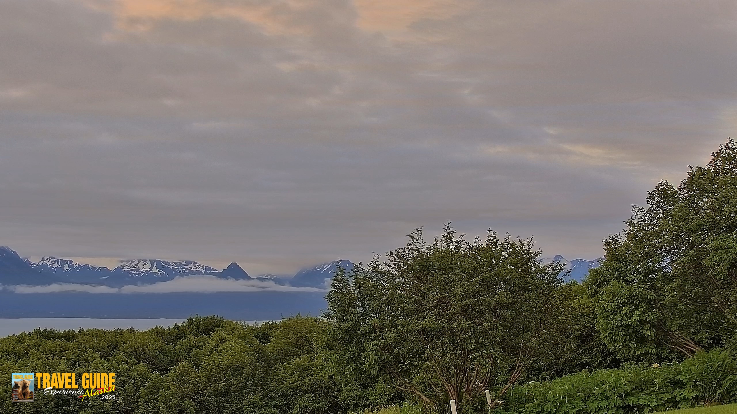 Snapshot of Homer Alaska Northern Lights Live Cam taken Jul 13, 2026, 5:26am AKDT