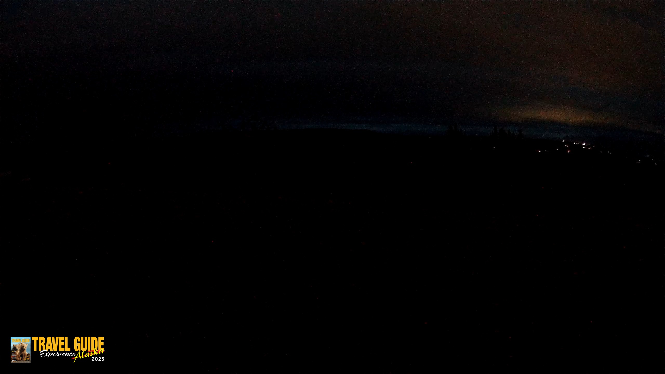 Snapshot of Homer Alaska Northern Lights Live Cam taken Aug 20, 2026, 4:28am AKDT