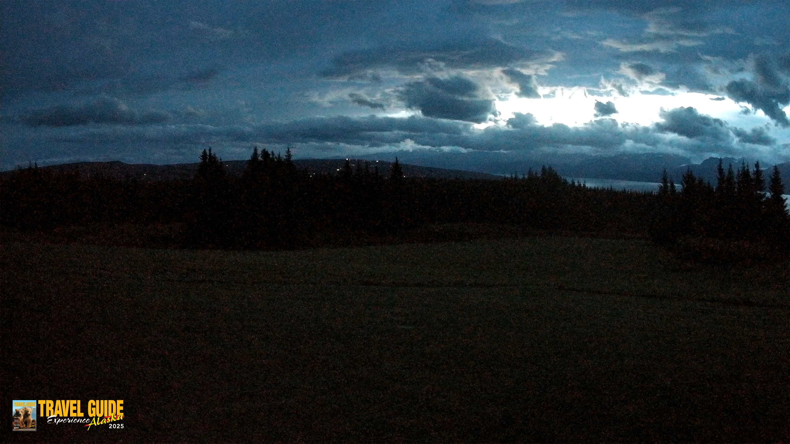 Snapshot of Homer Alaska Northern Lights Live Cam taken Sep 25, 2026, 7:03am AKDT