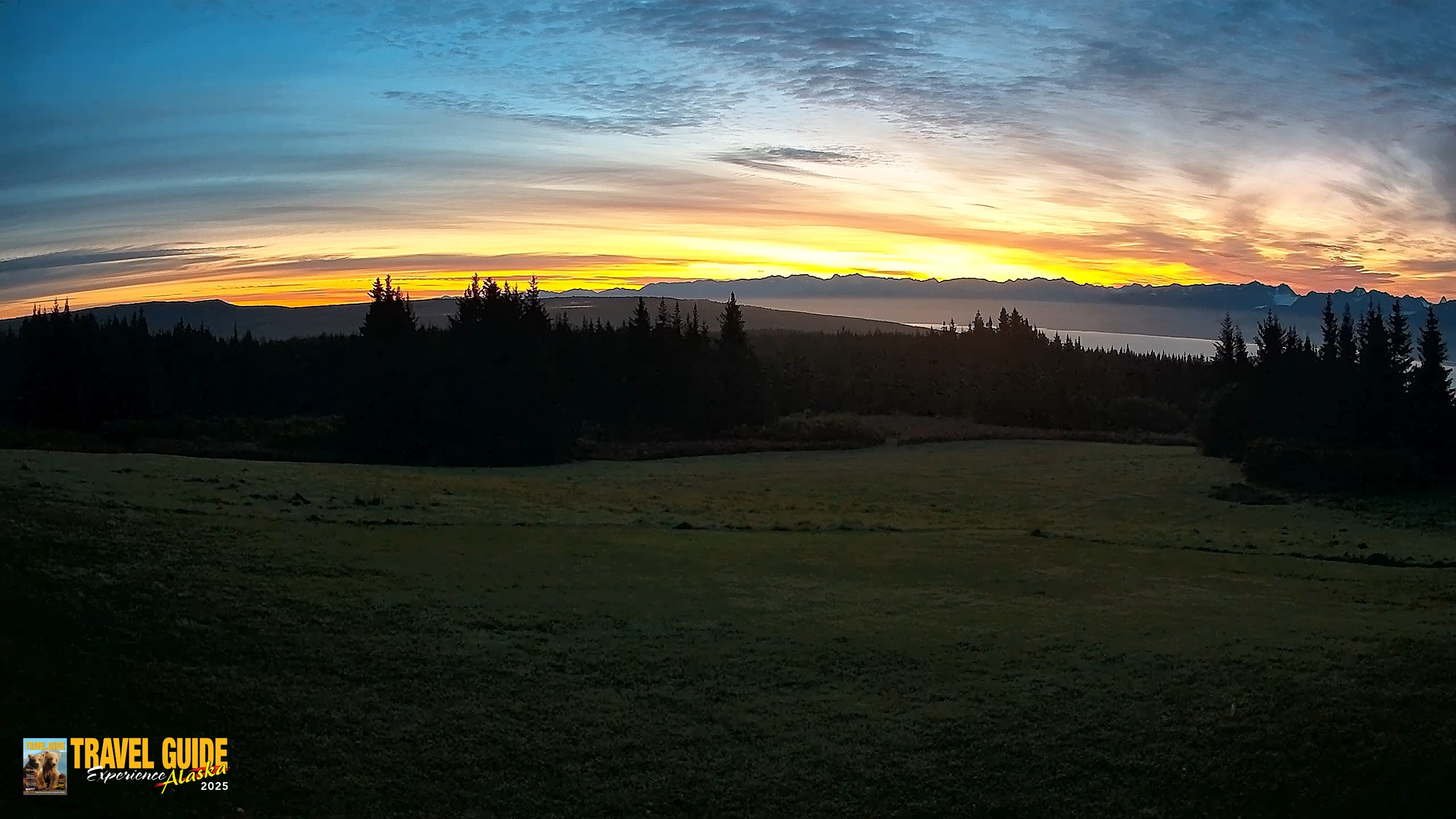 Snapshot of Homer Alaska Northern Lights Live Cam taken Sep 13, 2026, 6:56am AKDT