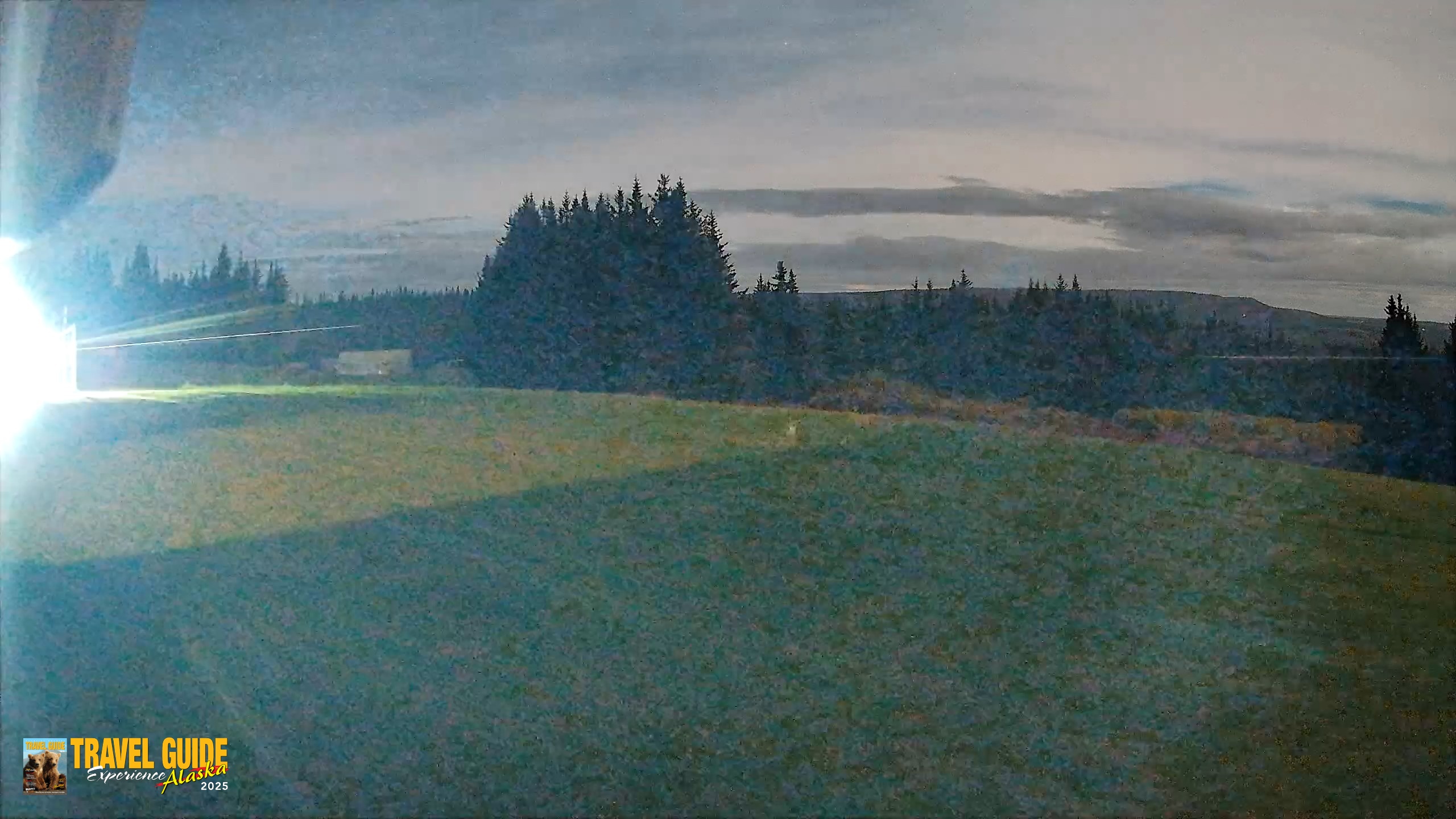 Snapshot of Homer Alaska Northern Lights Live Cam taken Sep 30, 2026, 12:21pm AKDT
