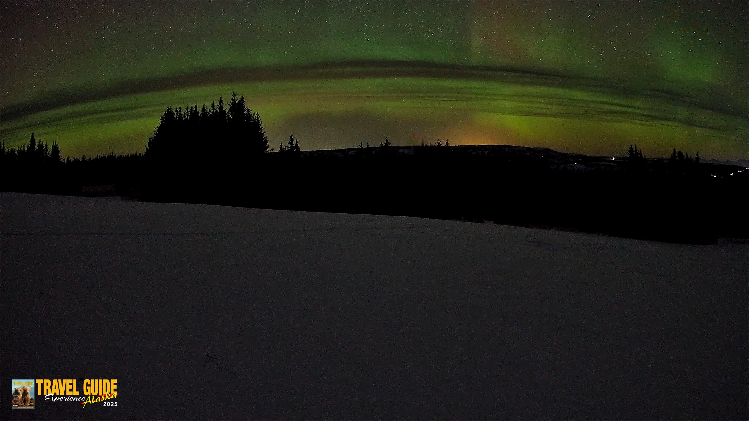 Snapshot of Homer Alaska Northern Lights Live Cam taken Jan 24, 2026, 3:14am AKST