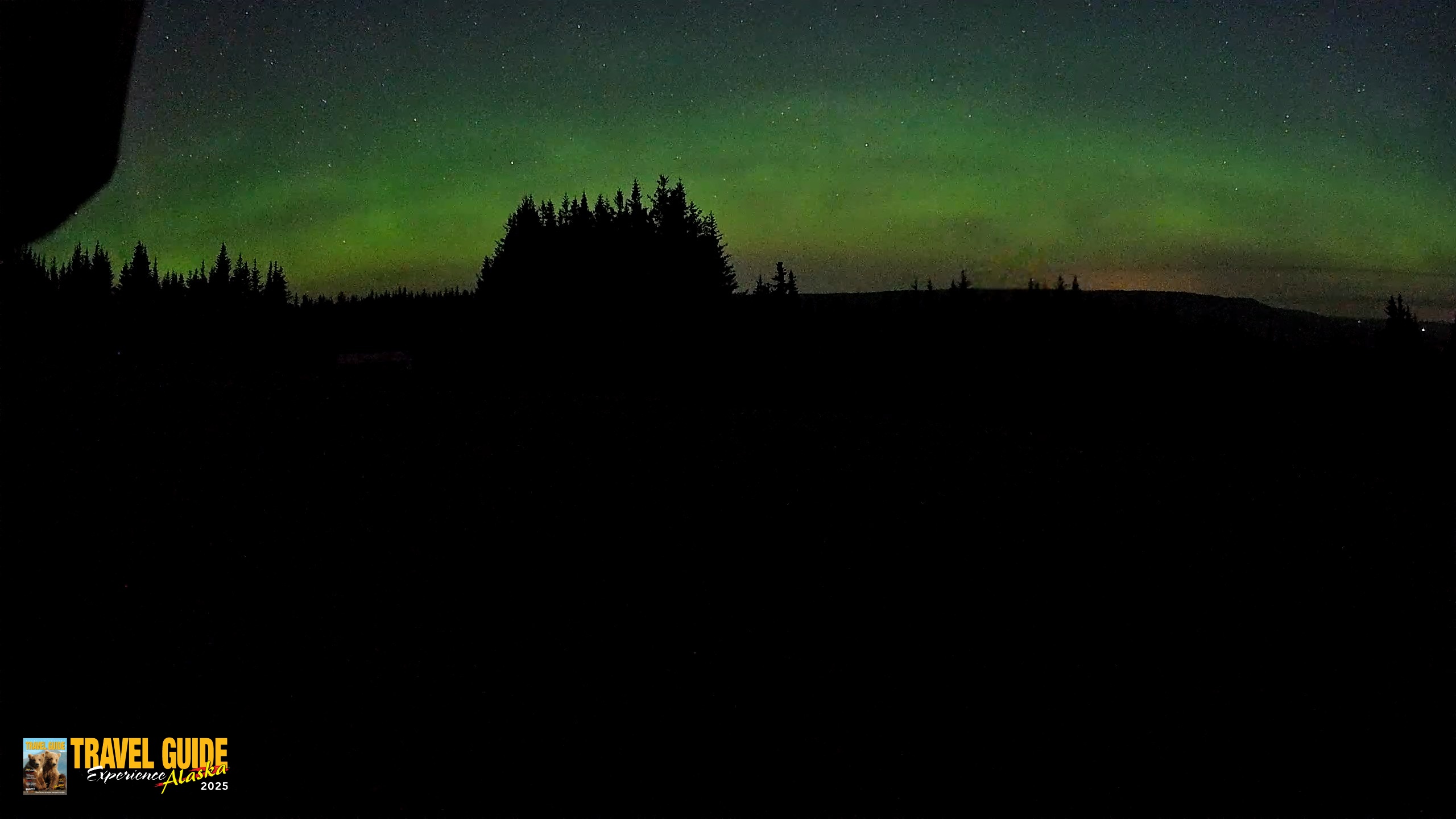 Snapshot of Homer Alaska Northern Lights Live Cam taken Sep 9, 2026, 4:55am AKDT