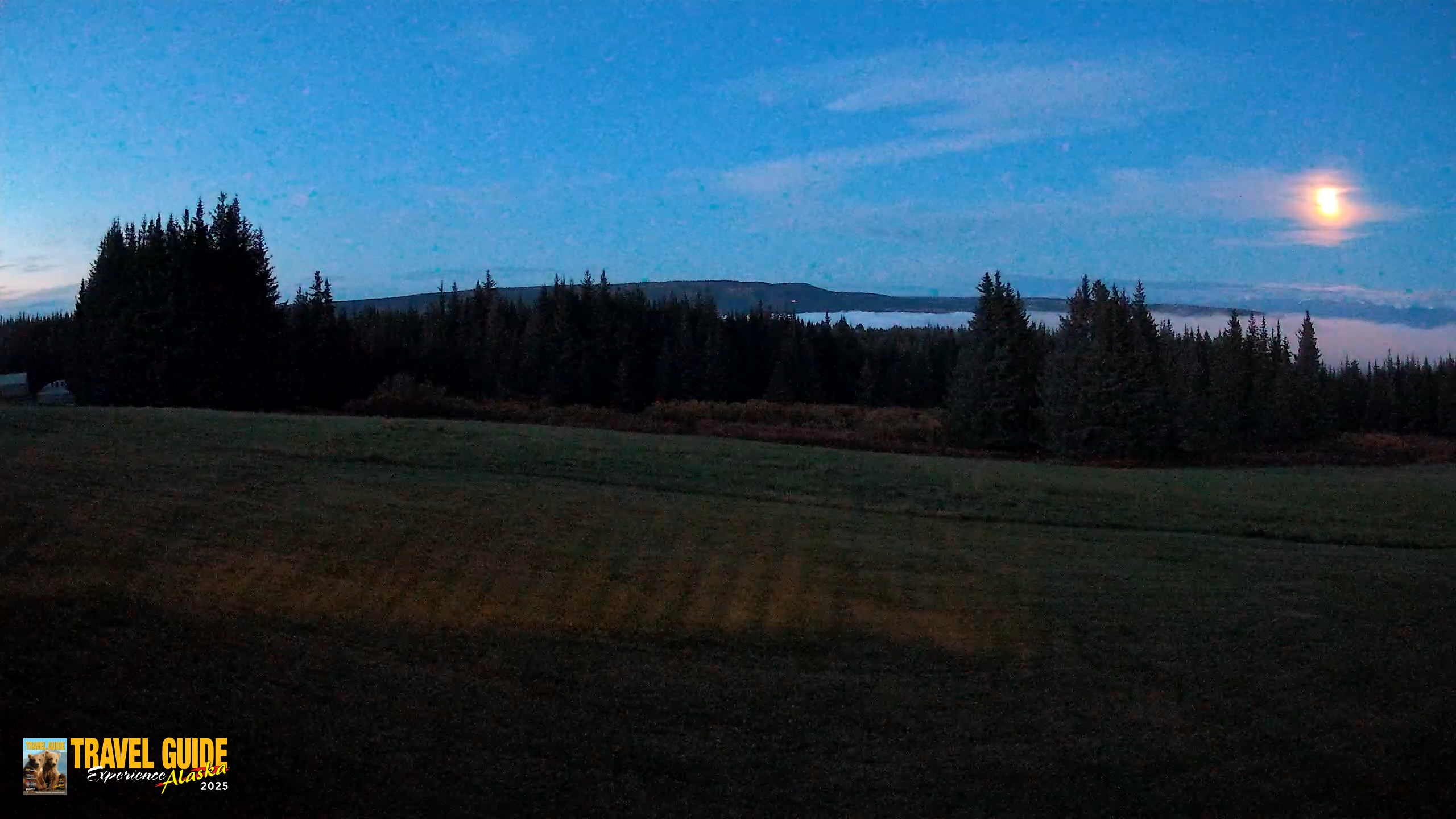 Snapshot of Homer Alaska Northern Lights Live Cam taken Sep 28, 2026, 8:39pm AKDT