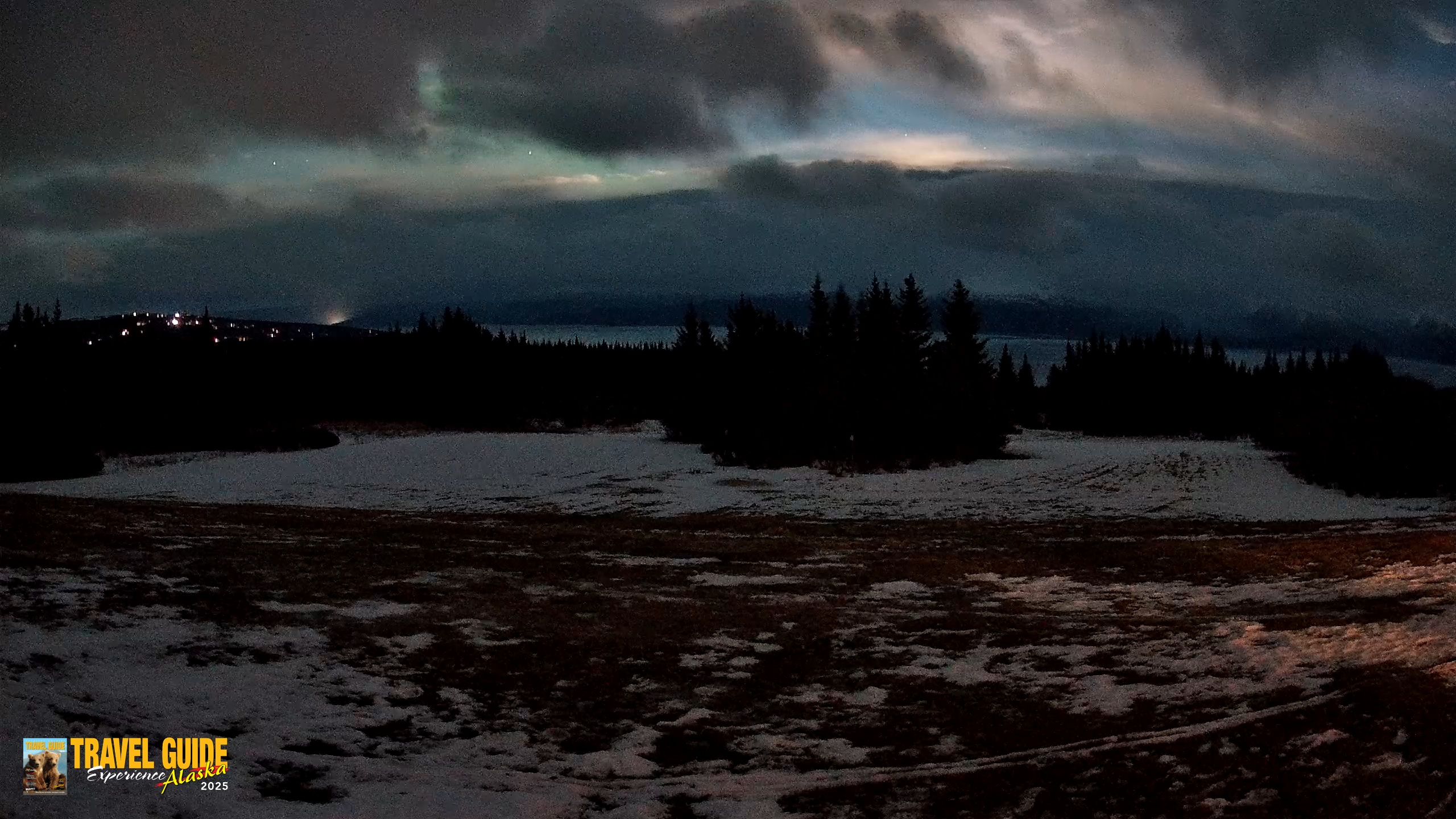 Snapshot of Homer Alaska Northern Lights Live Cam taken Feb 4, 2026, 10:59pm AKST