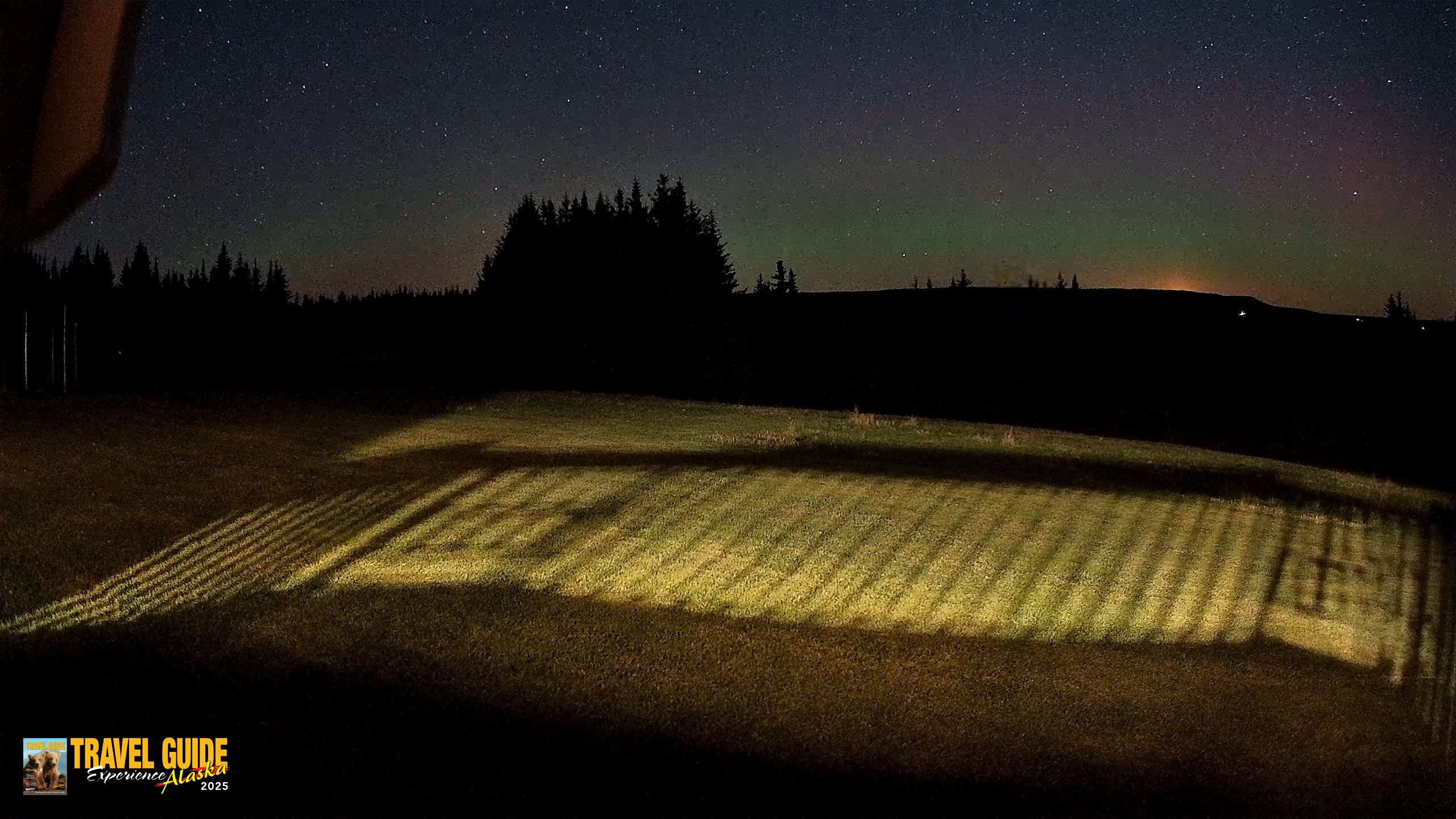 Snapshot of Homer Alaska Northern Lights Live Cam taken Oct 2, 2026, 10:04pm AKDT