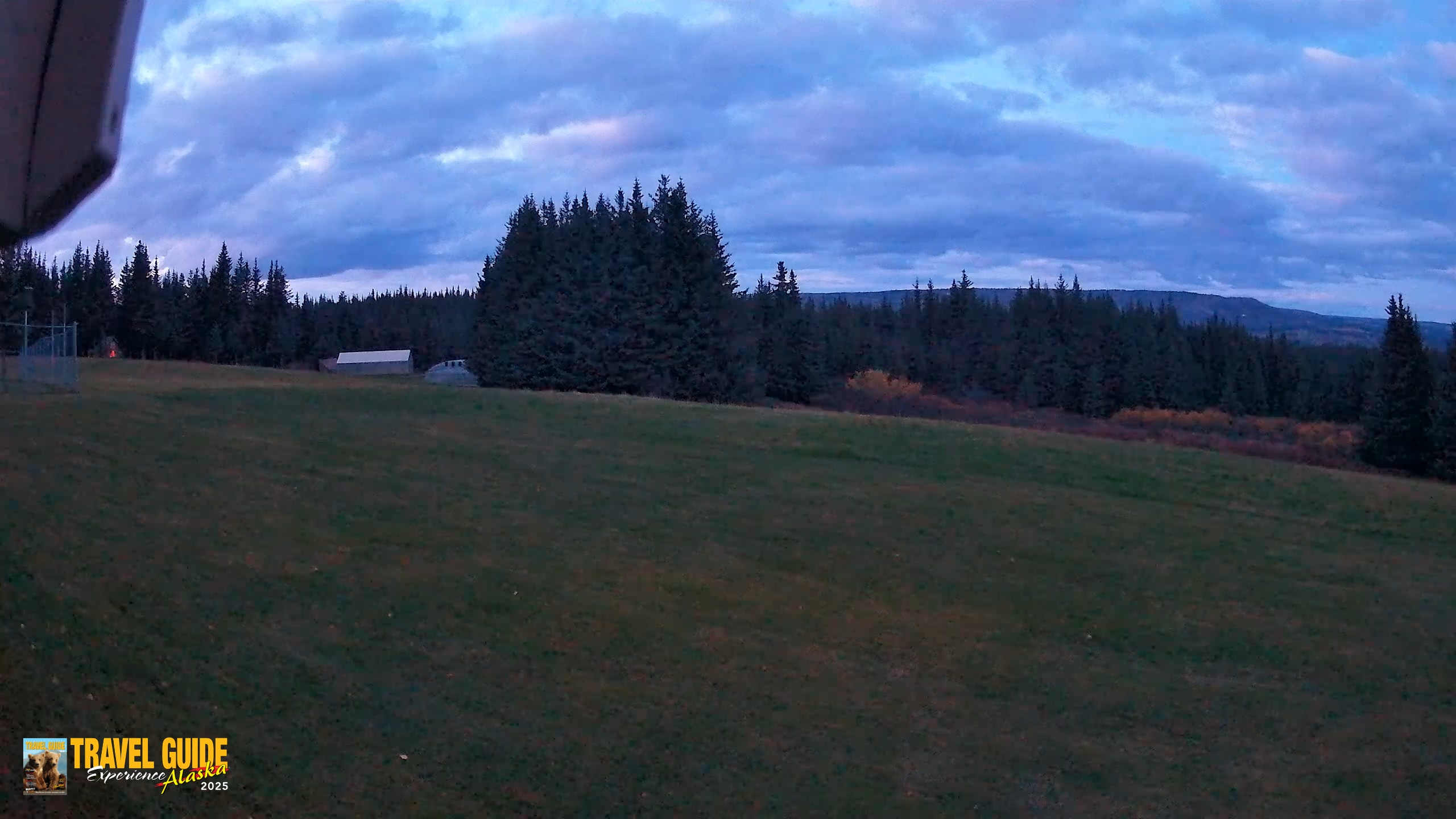 Snapshot of Homer Alaska Northern Lights Live Cam taken Oct 12, 2026, 7:40pm AKDT