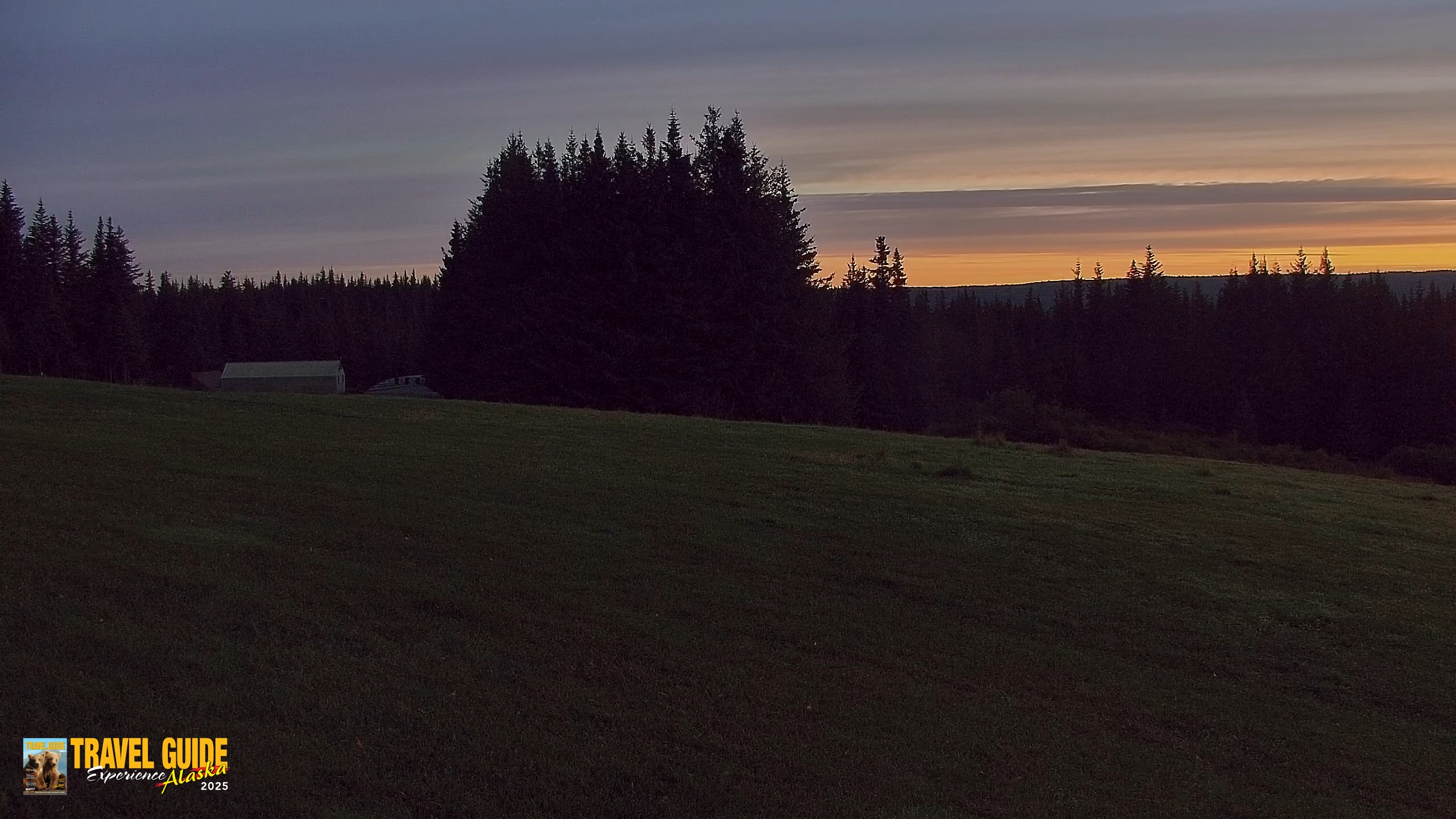 Snapshot of Homer Alaska Northern Lights Live Cam taken Sep 13, 2026, 6:56am AKDT