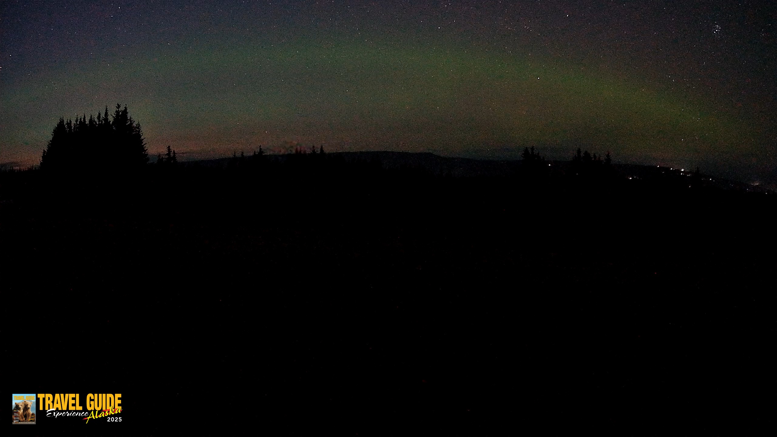 Snapshot of Homer Alaska Northern Lights Live Cam taken Aug 12, 2026, 1:47am AKDT