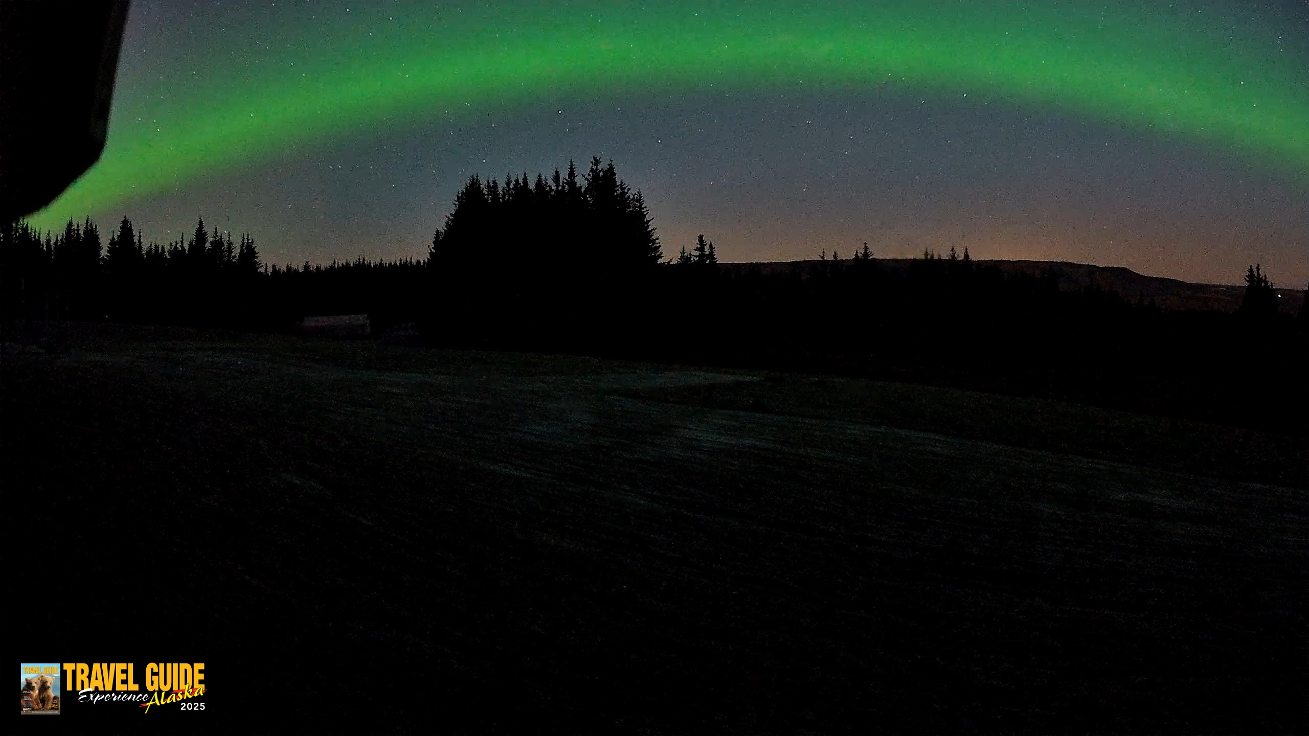 Snapshot of Homer Alaska Northern Lights Live Cam taken Sep 24, 2026, 7:33am AKDT