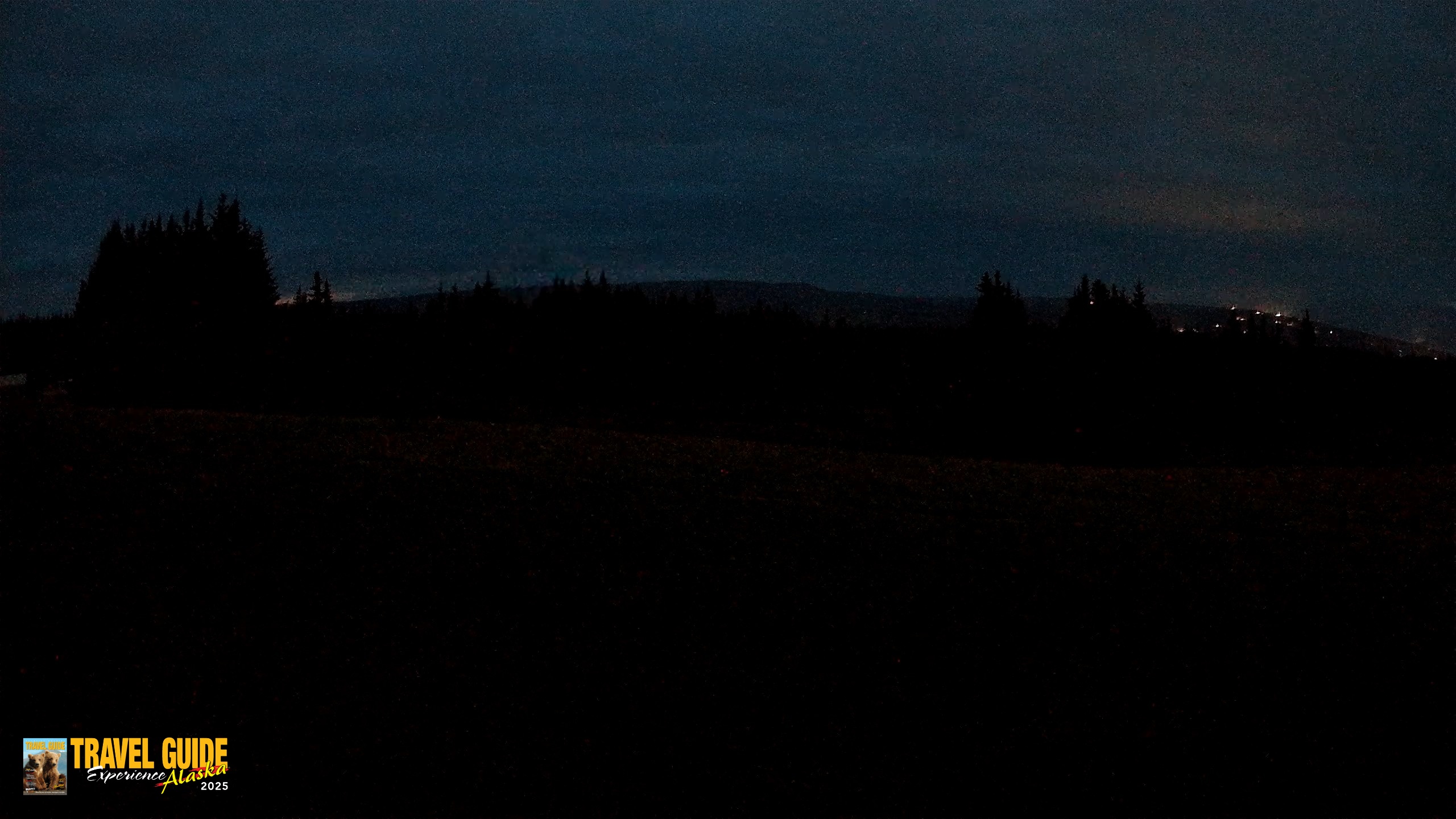 Snapshot of Homer Alaska Northern Lights Live Cam taken Aug 18, 2026, 4:38am AKDT