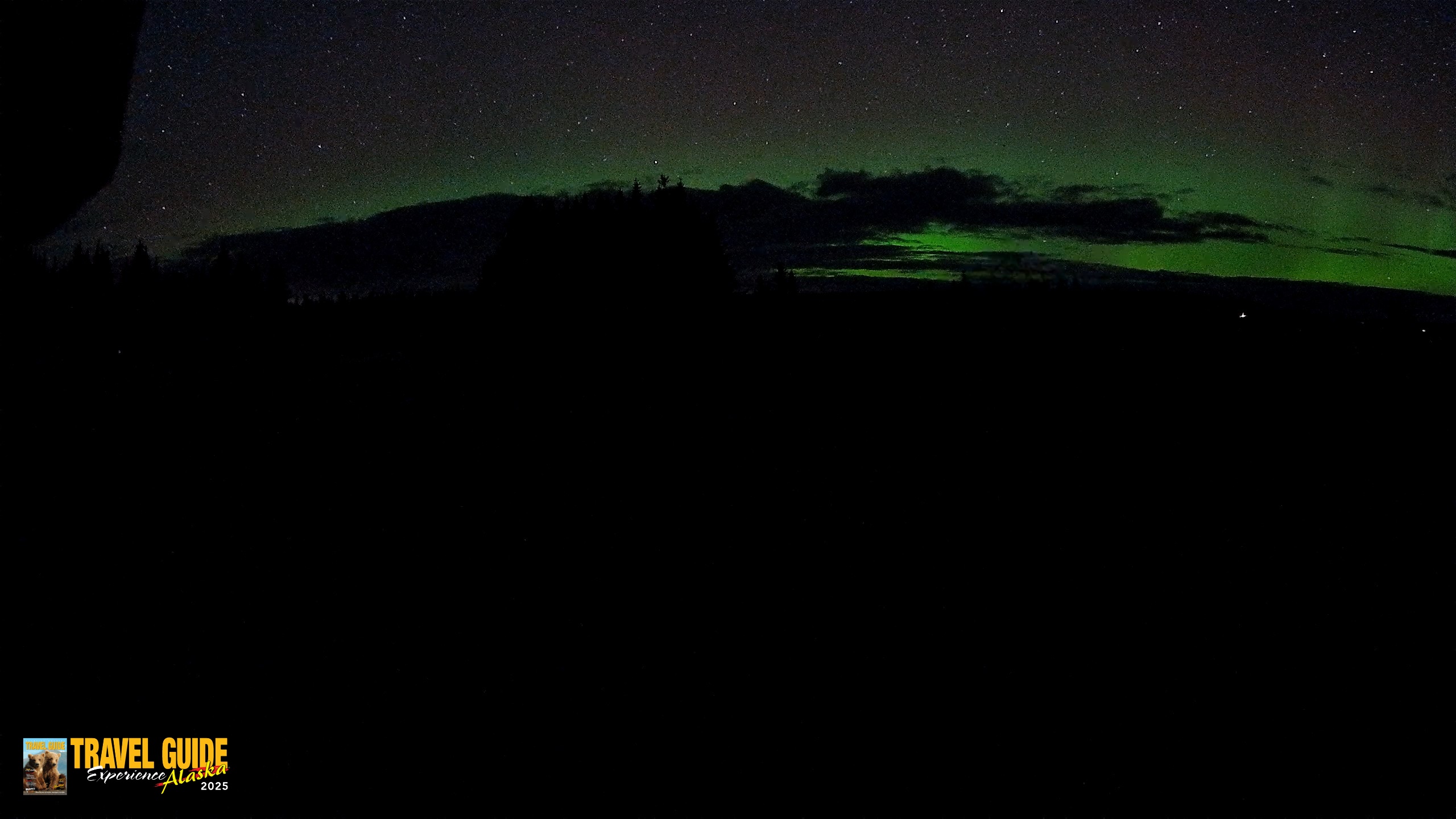 Snapshot of Homer Alaska Northern Lights Live Cam taken Oct 8, 2026, 6:48am AKDT