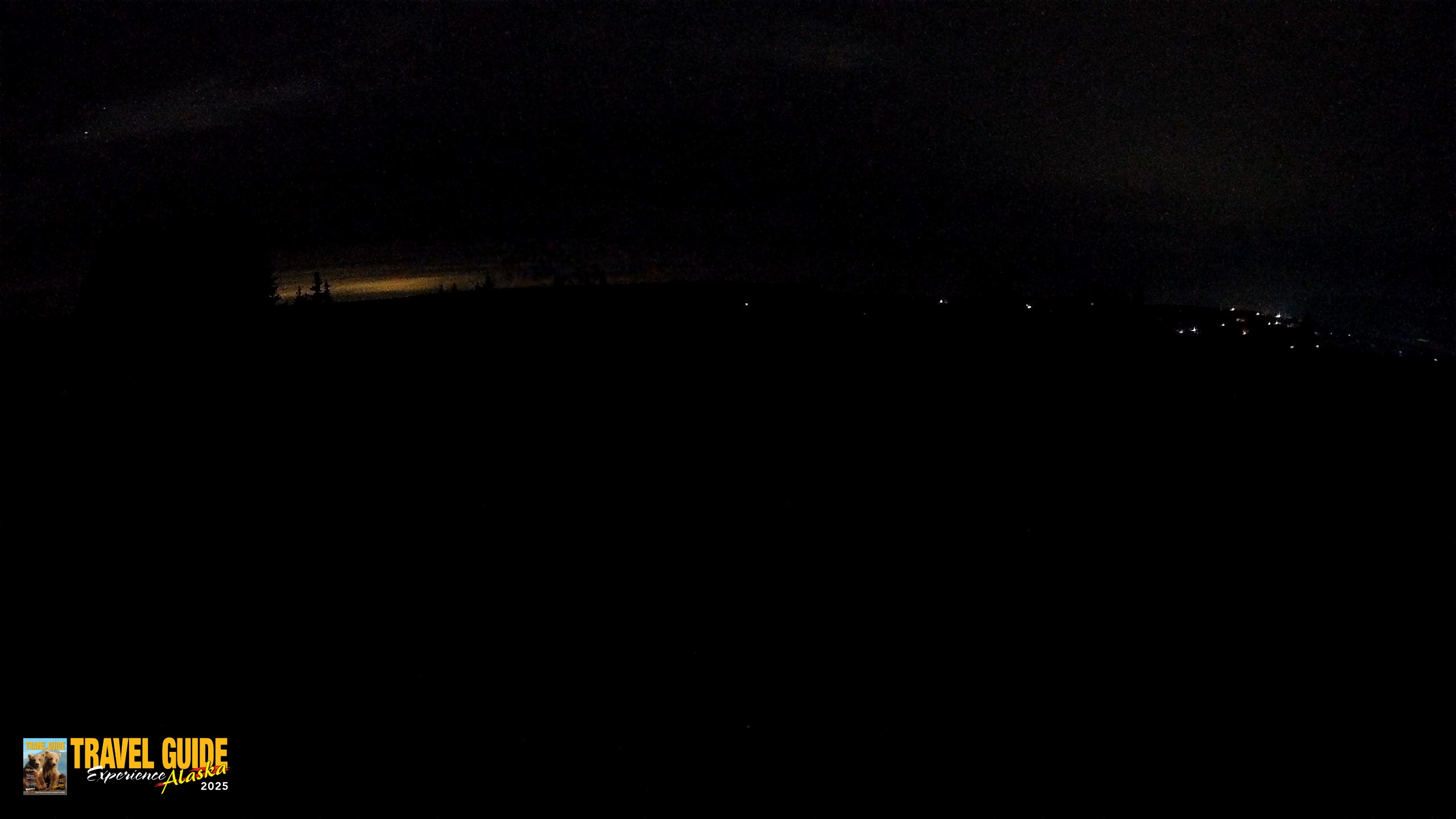 Snapshot of Homer Alaska Northern Lights Live Cam taken Sep 14, 2026, 12:18am AKDT