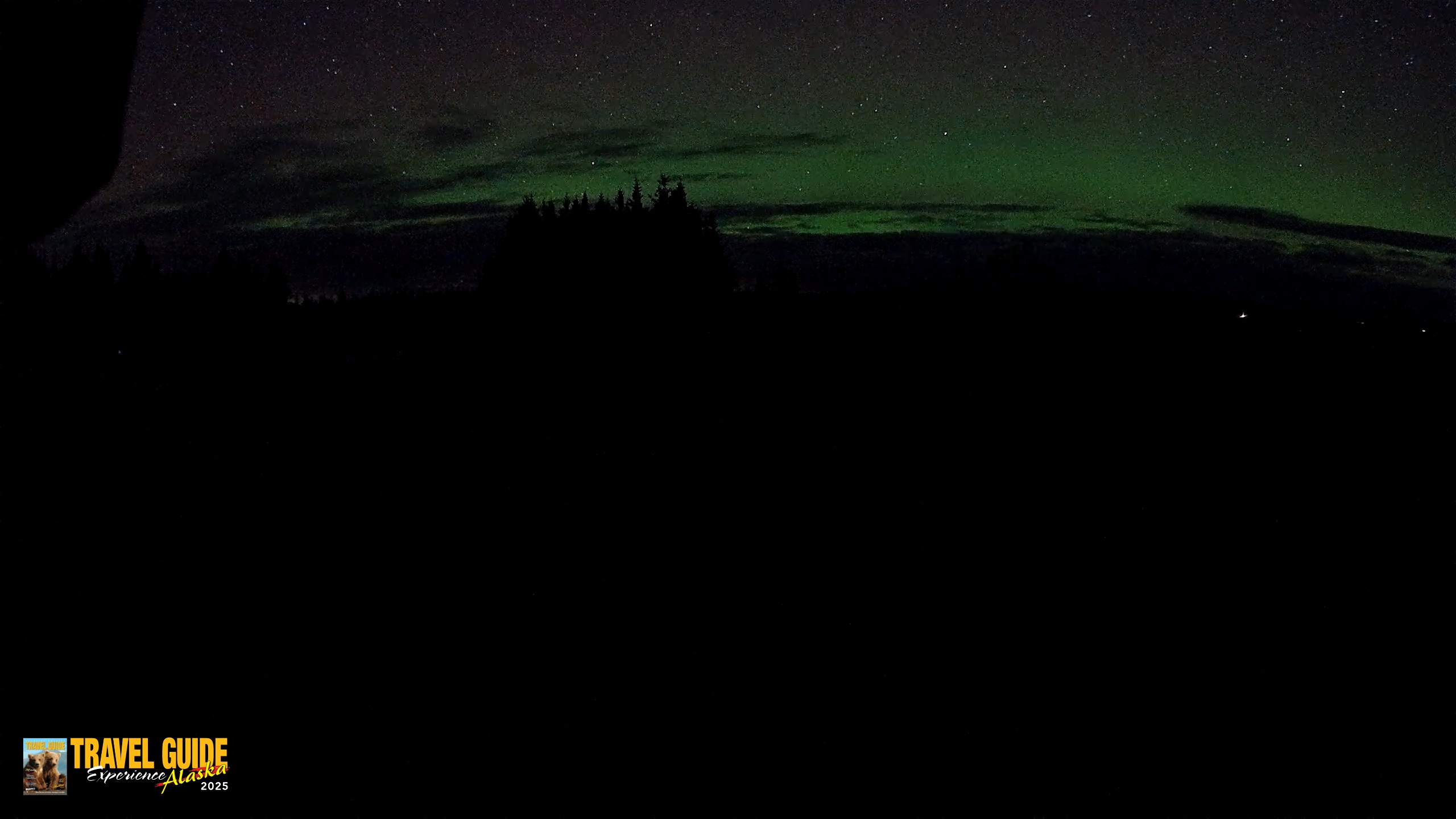 Snapshot of Homer Alaska Northern Lights Live Cam taken Oct 8, 2026, 6:47am AKDT