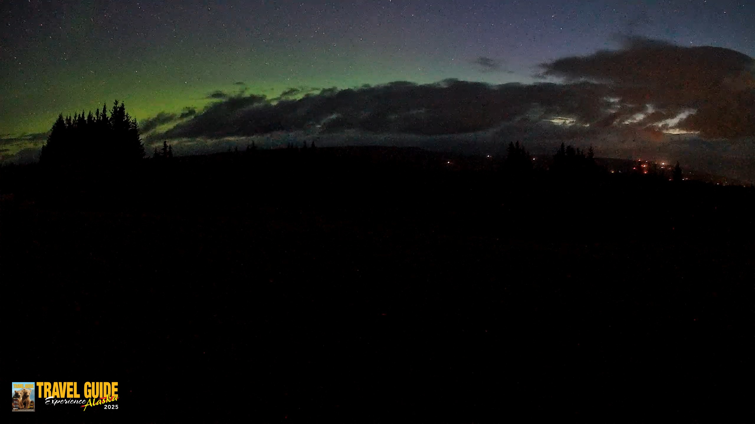 Snapshot of Homer Alaska Northern Lights Live Cam taken Sep 16, 2026, 5:50am AKDT