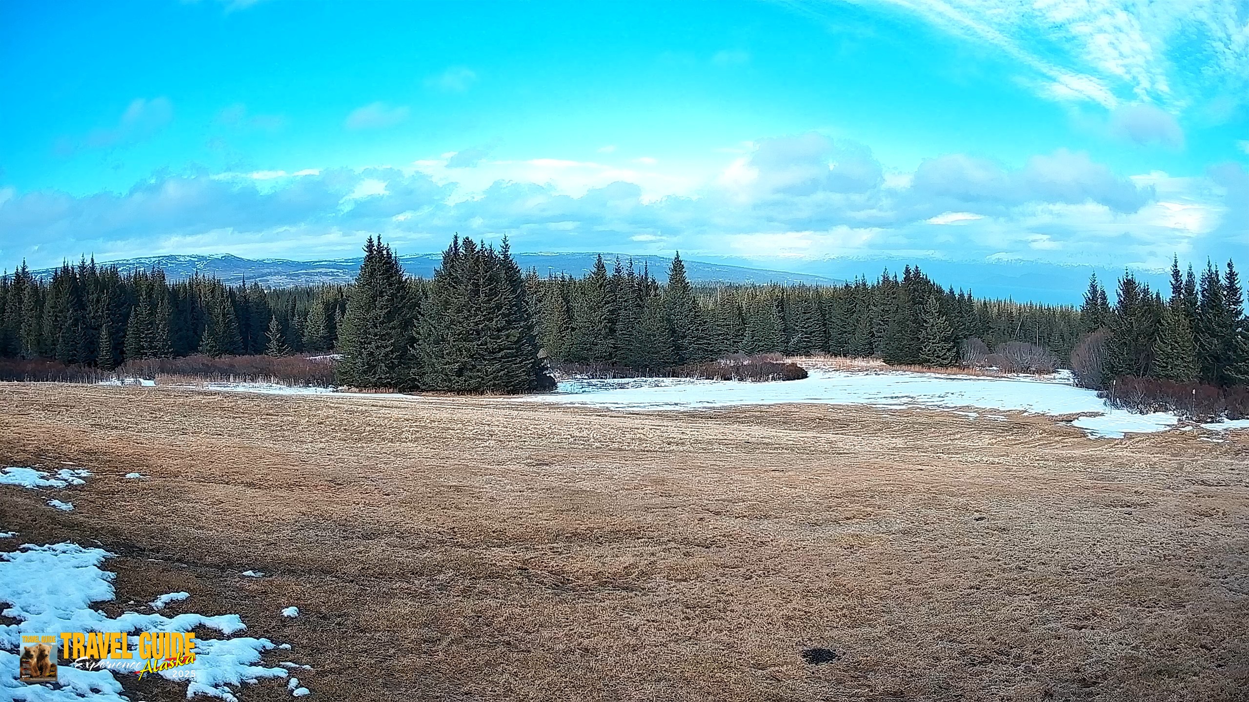 Snapshot of Homer Alaska Northern Lights Live Cam taken Apr 19, 2026, 7:17pm AKDT