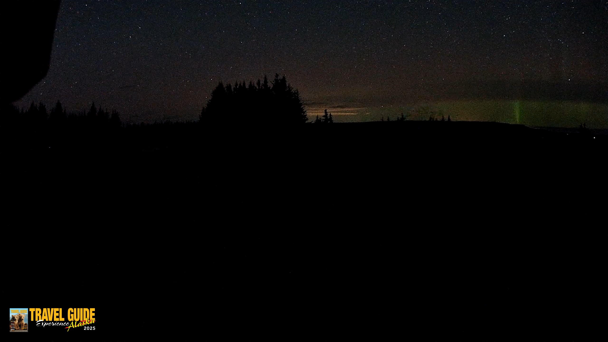 Snapshot of Homer Alaska Northern Lights Live Cam taken Sep 8, 2026, 11:42pm AKDT