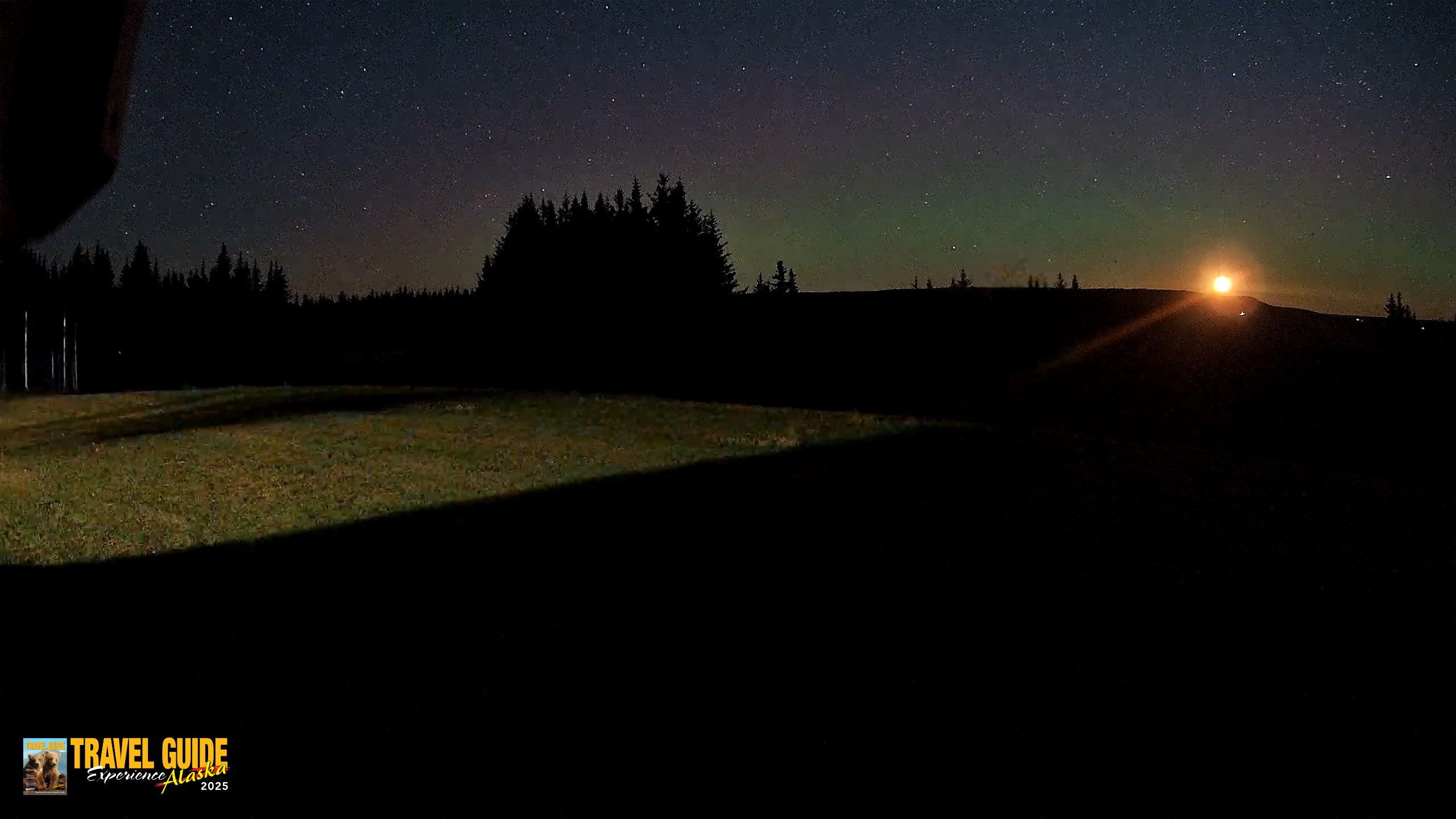 Snapshot of Homer Alaska Northern Lights Live Cam taken Oct 2, 2026, 10:17pm AKDT