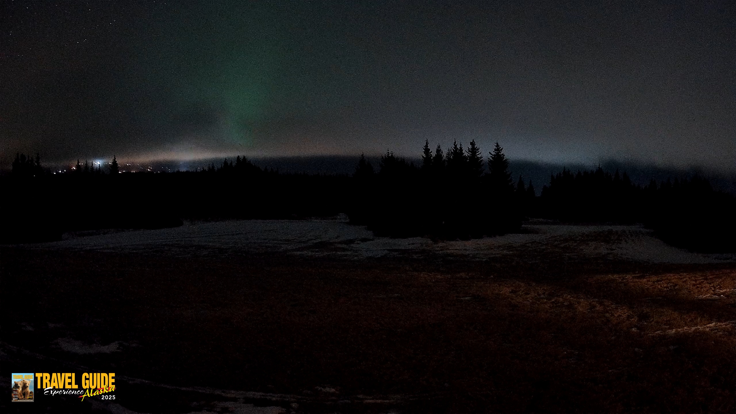 Snapshot of Homer Alaska Northern Lights Live Cam taken Feb 8, 2026, 9:32pm AKST