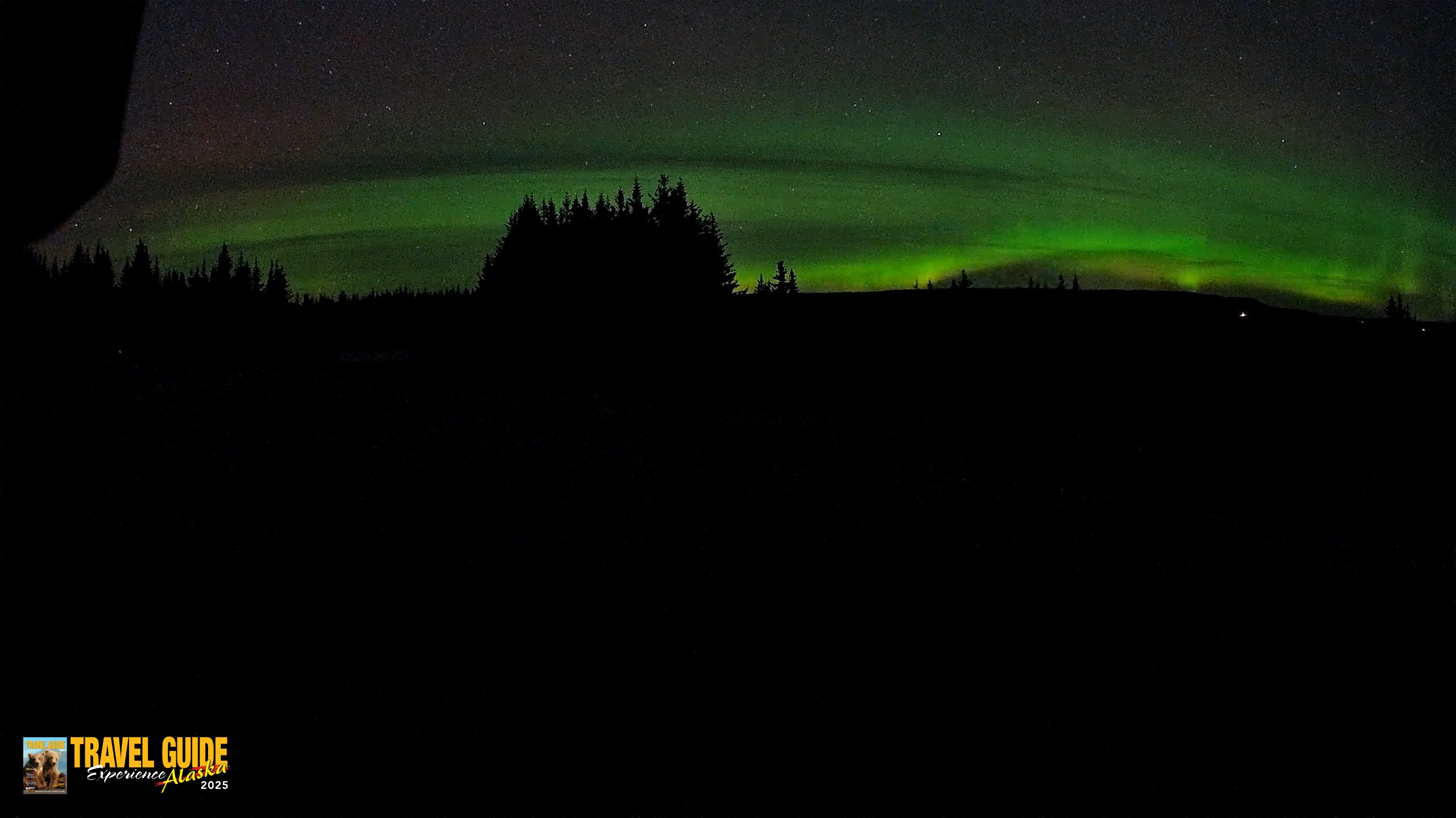 Snapshot of Homer Alaska Northern Lights Live Cam taken Oct 14, 2026, 7:52am AKDT
