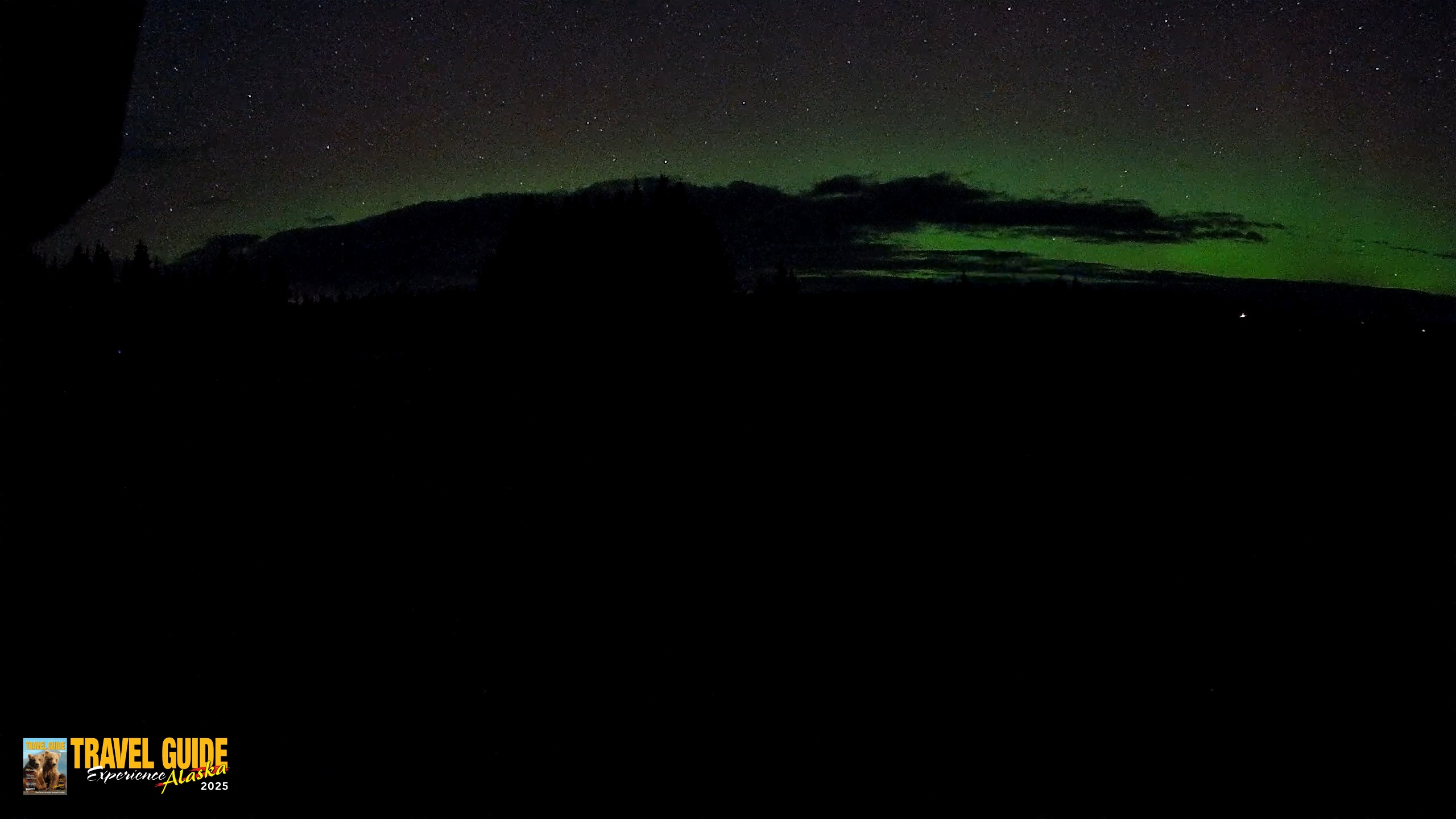 Snapshot of Homer Alaska Northern Lights Live Cam taken Oct 8, 2026, 2:06am AKDT