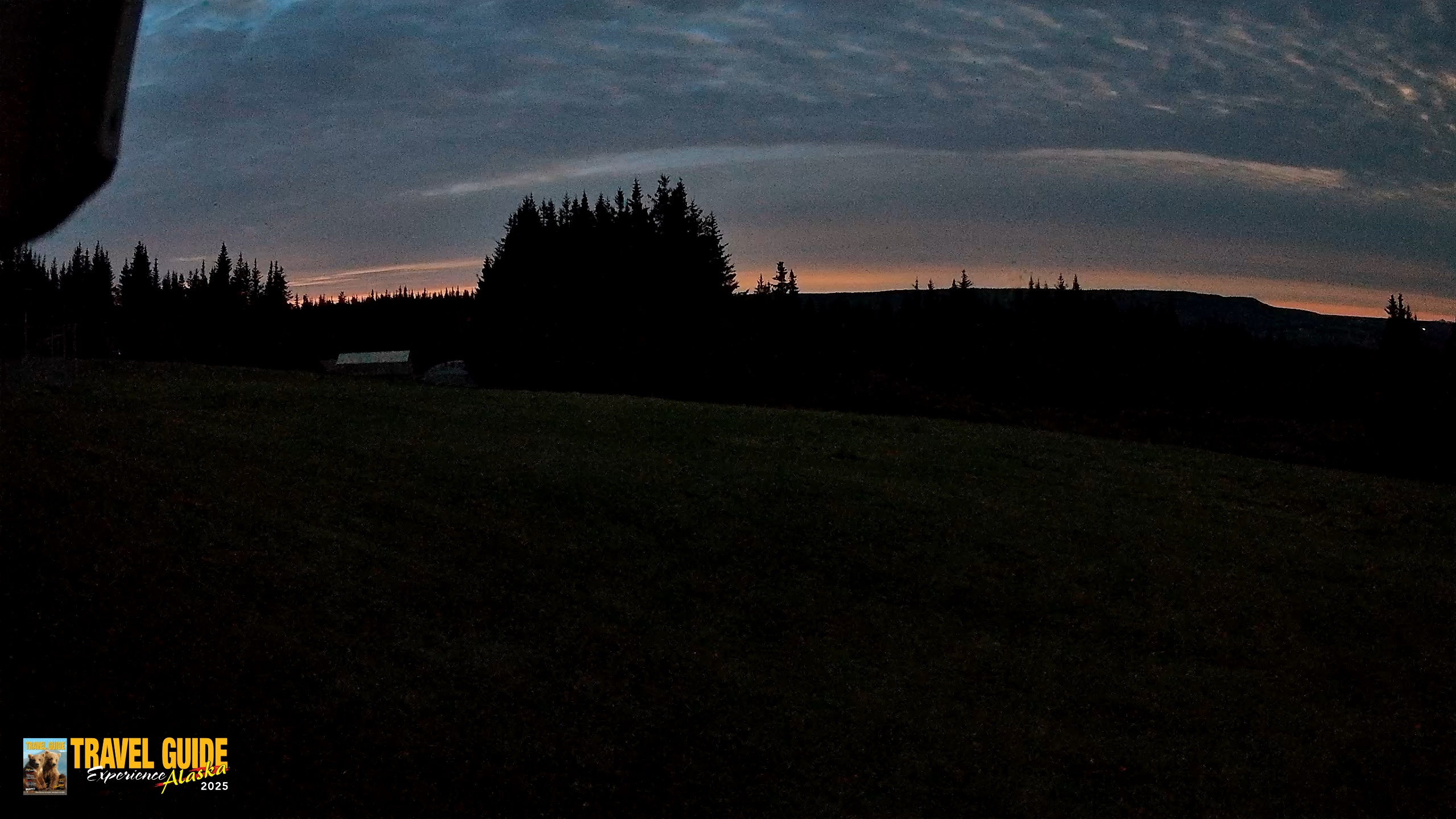Snapshot of Homer Alaska Northern Lights Live Cam taken Sep 1, 2026, 10:46pm AKDT
