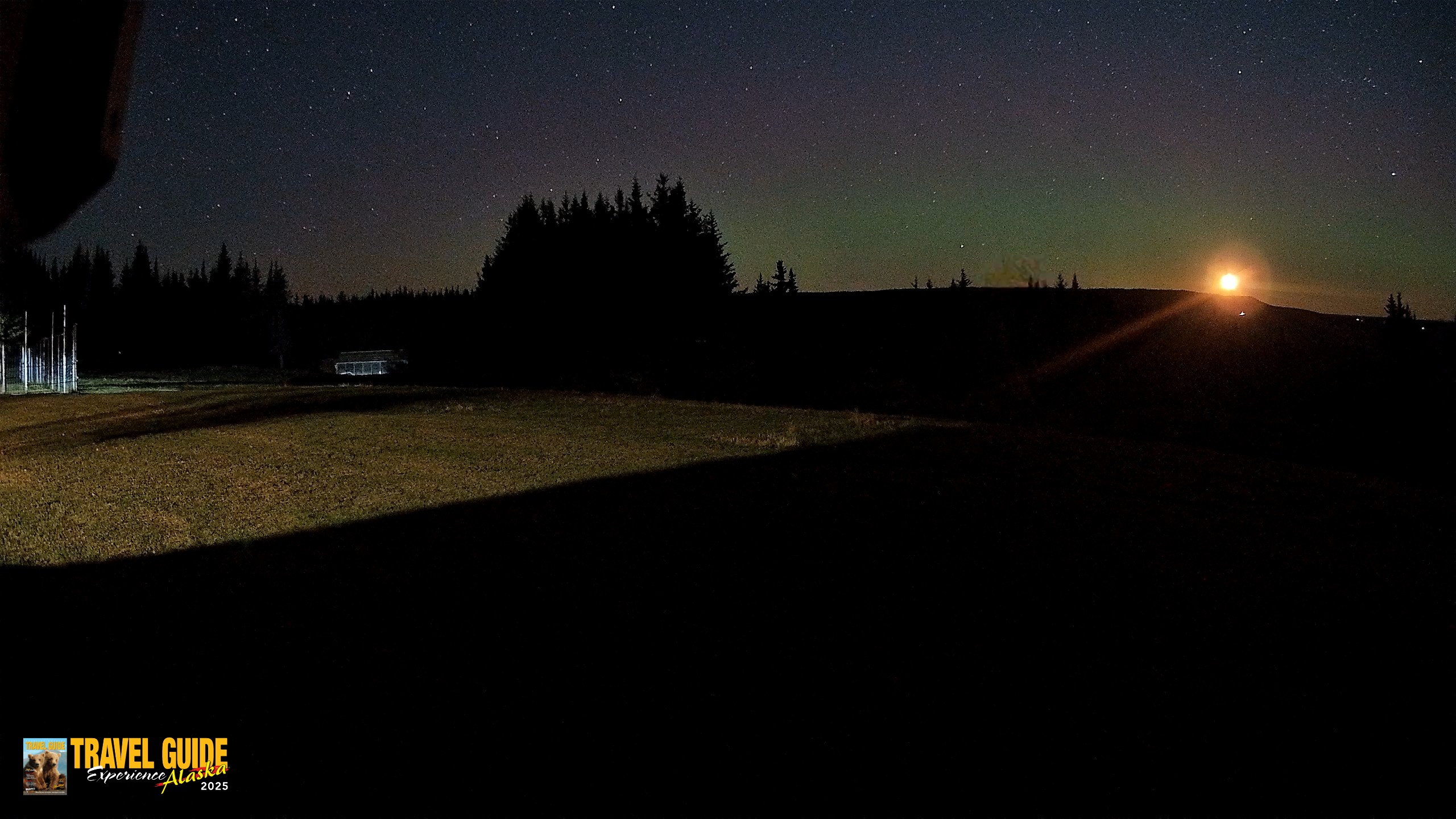 Snapshot of Homer Alaska Northern Lights Live Cam taken Oct 2, 2026, 10:20pm AKDT