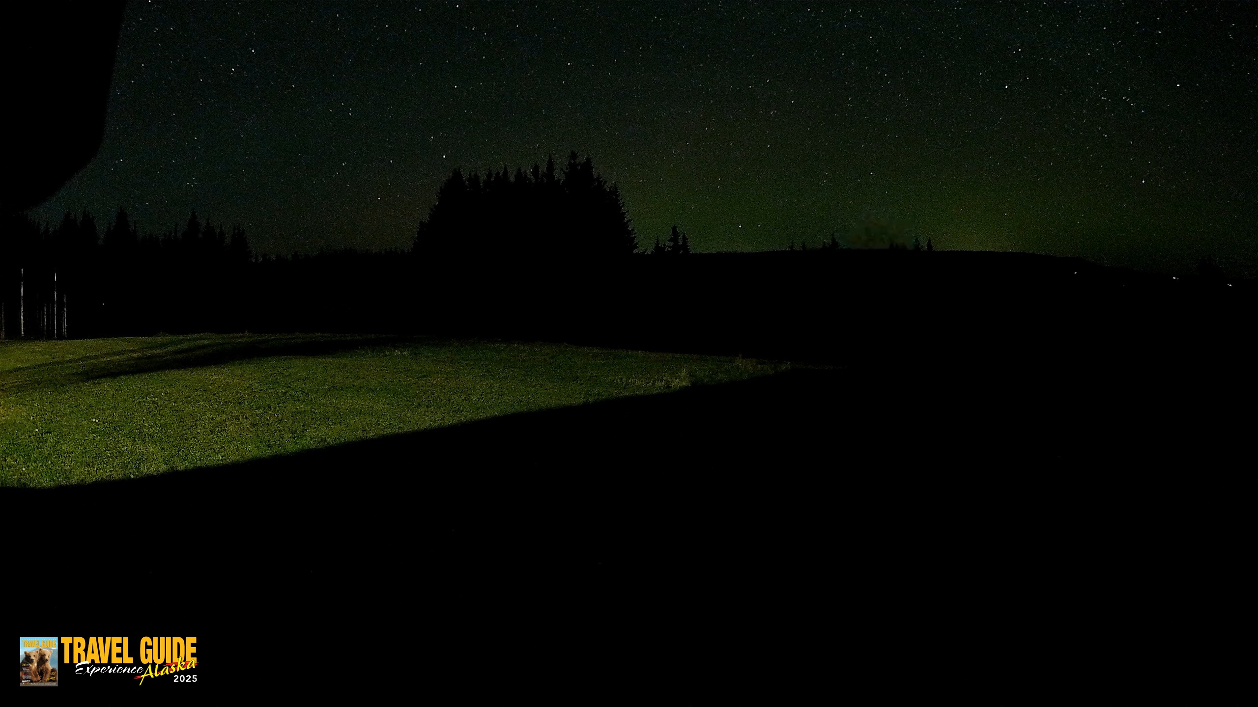 Snapshot of Homer Alaska Northern Lights Live Cam taken Oct 7, 2026, 9:32pm AKDT
