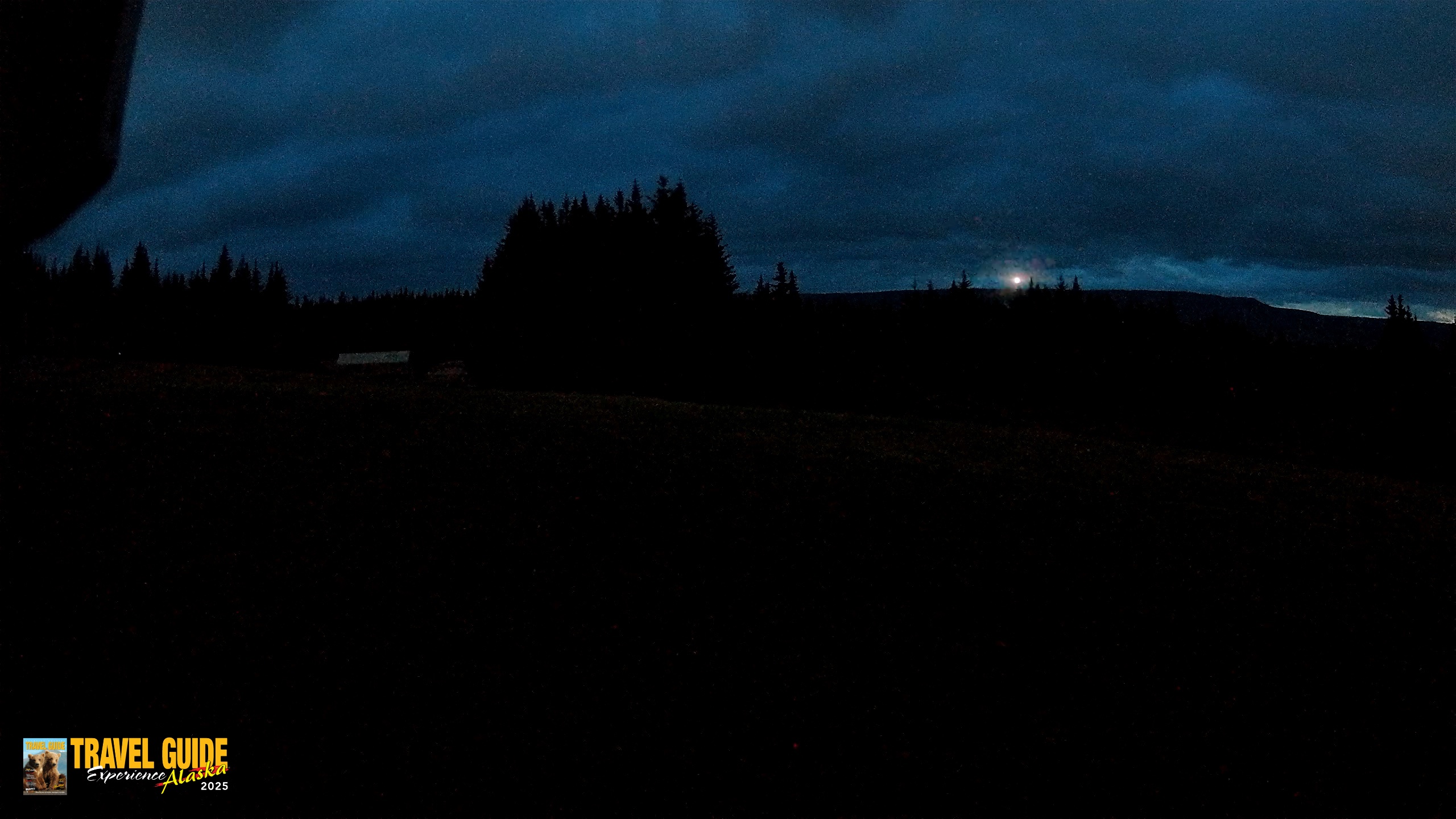 Snapshot of Homer Alaska Northern Lights Live Cam taken Aug 17, 2026, 4:56am AKDT