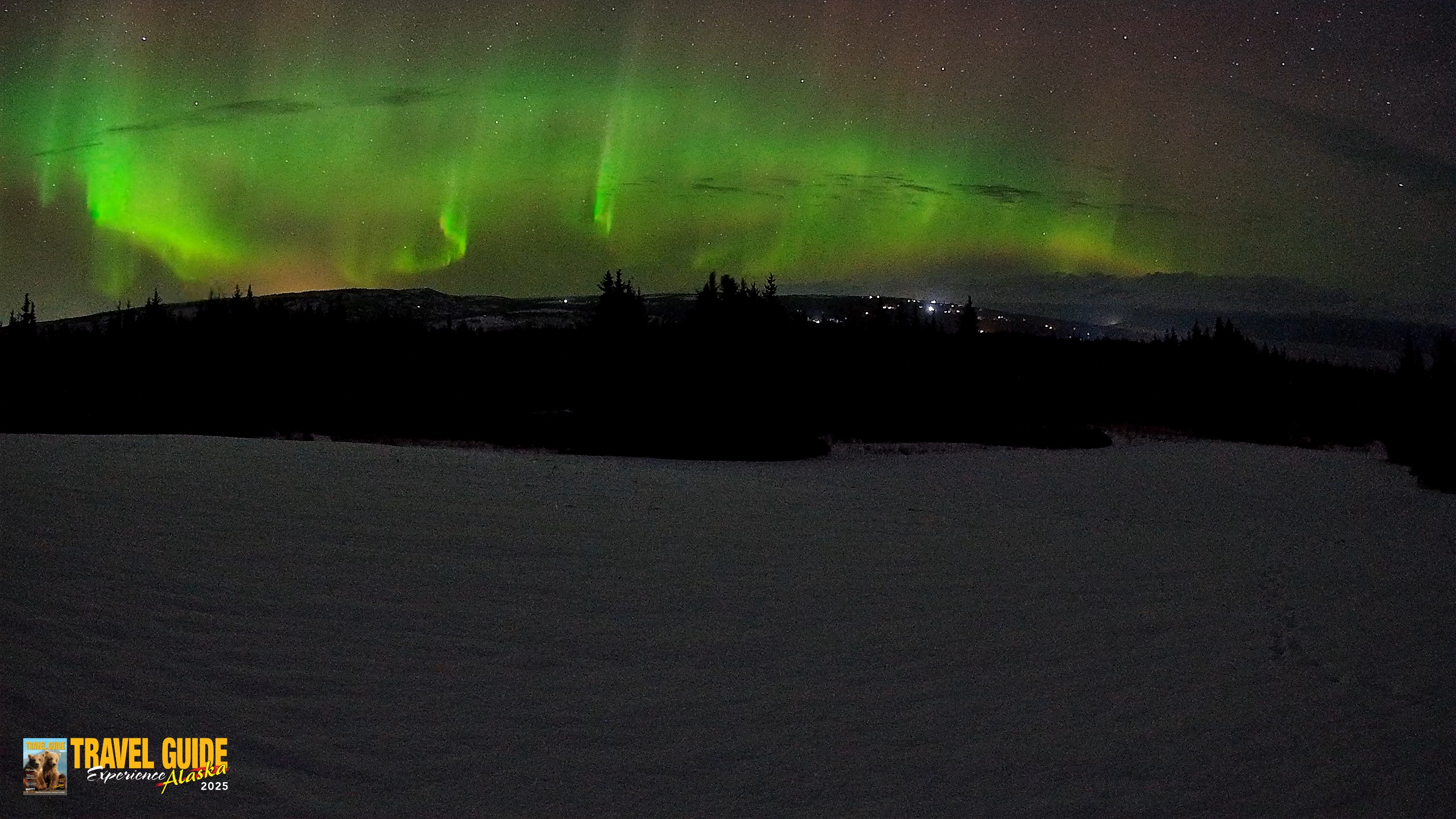 Snapshot of Homer Alaska Northern Lights Live Cam taken Feb 16, 2026, 1:26am AKST